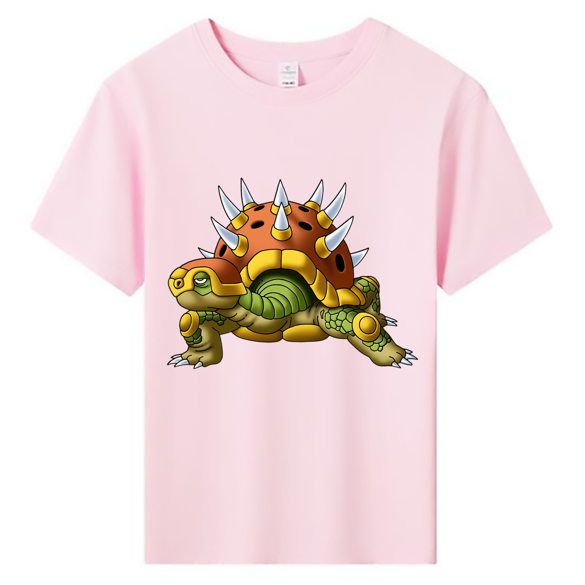 （画像用） ドラゴンクエスト Doragon Kuesuto Dragon Quest 綿100％キッズTシャツ（フロントプリント）