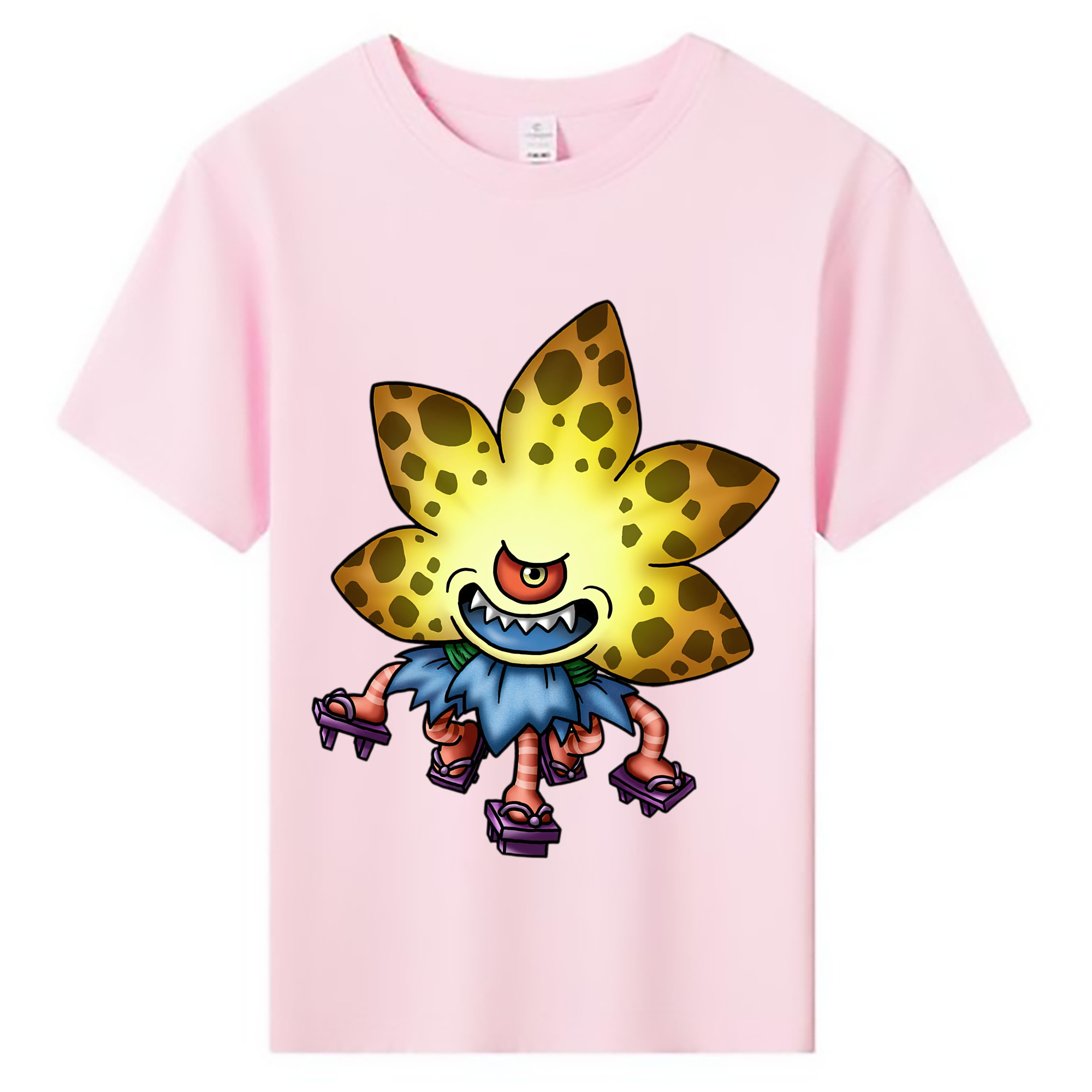 （画像用） ドラゴンクエスト Doragon Kuesuto Dragon Quest 綿100％キッズTシャツ（フロントプリント）