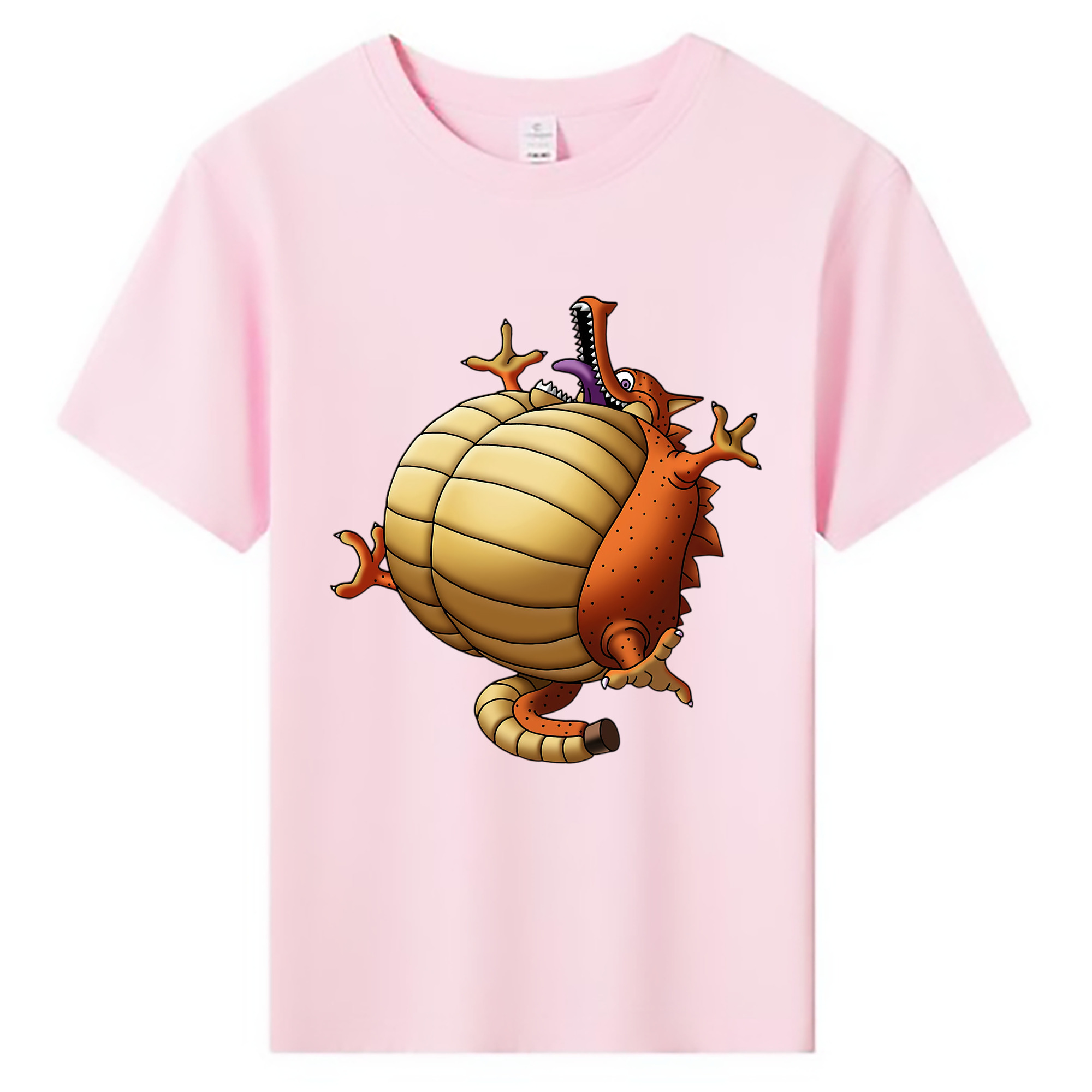 （画像用） ドラゴンクエスト Doragon Kuesuto Dragon Quest 綿100％キッズTシャツ（フロントプリント）