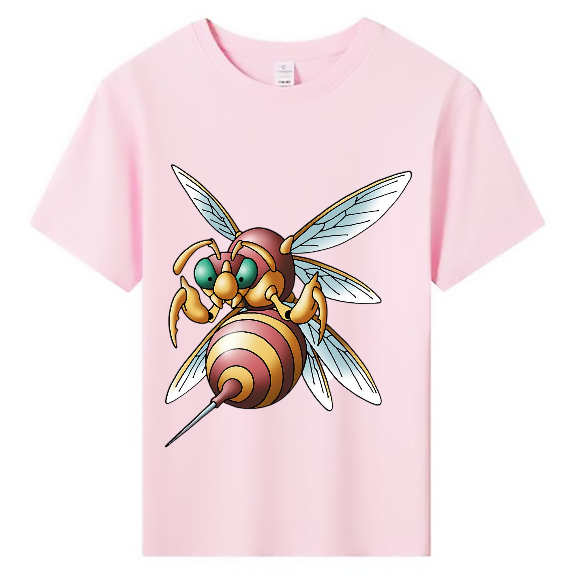 （画像用） ドラゴンクエスト Doragon Kuesuto Dragon Quest 綿100％キッズTシャツ（フロントプリント）