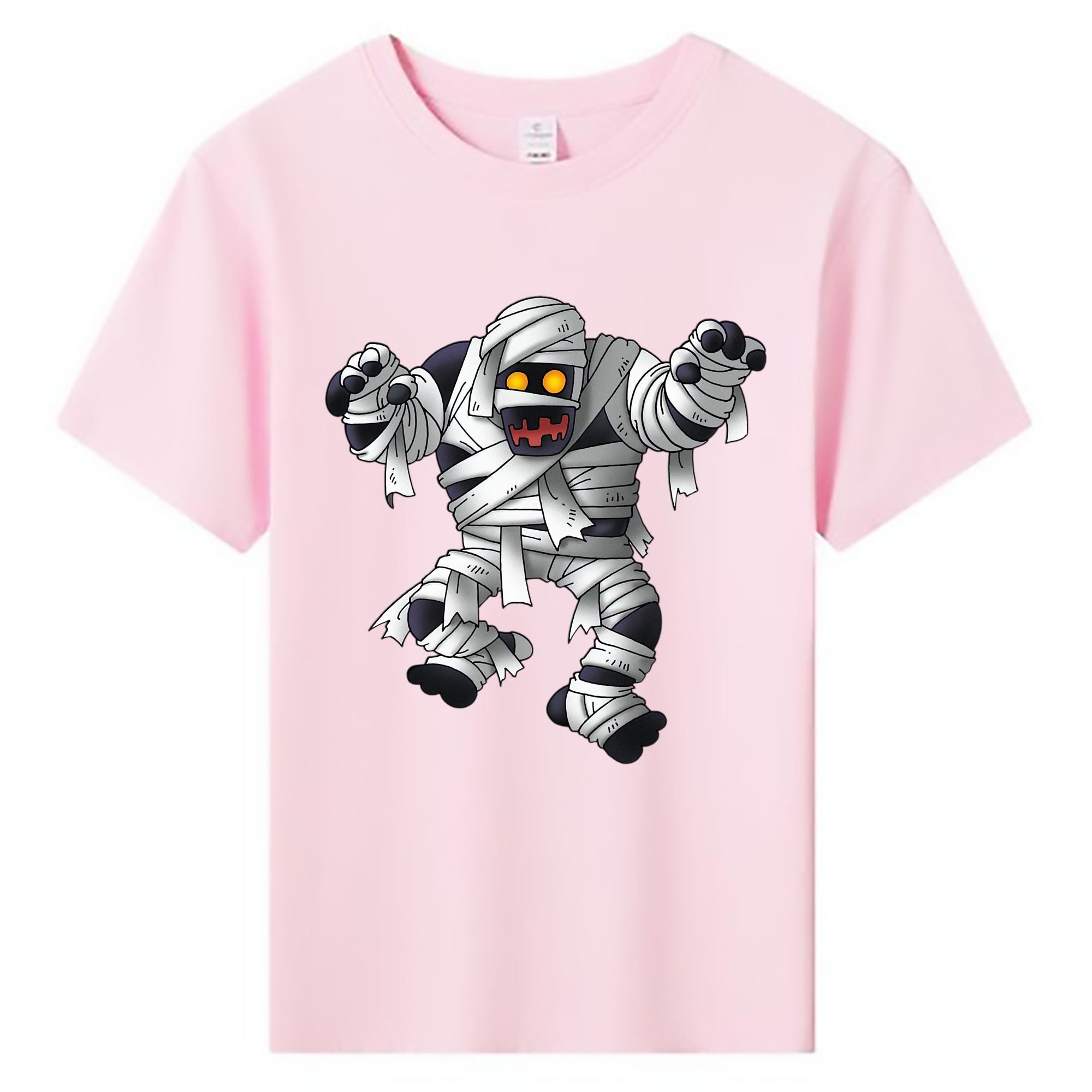 （画像用） ドラゴンクエスト Doragon Kuesuto Dragon Quest 綿100％キッズTシャツ（フロントプリント）