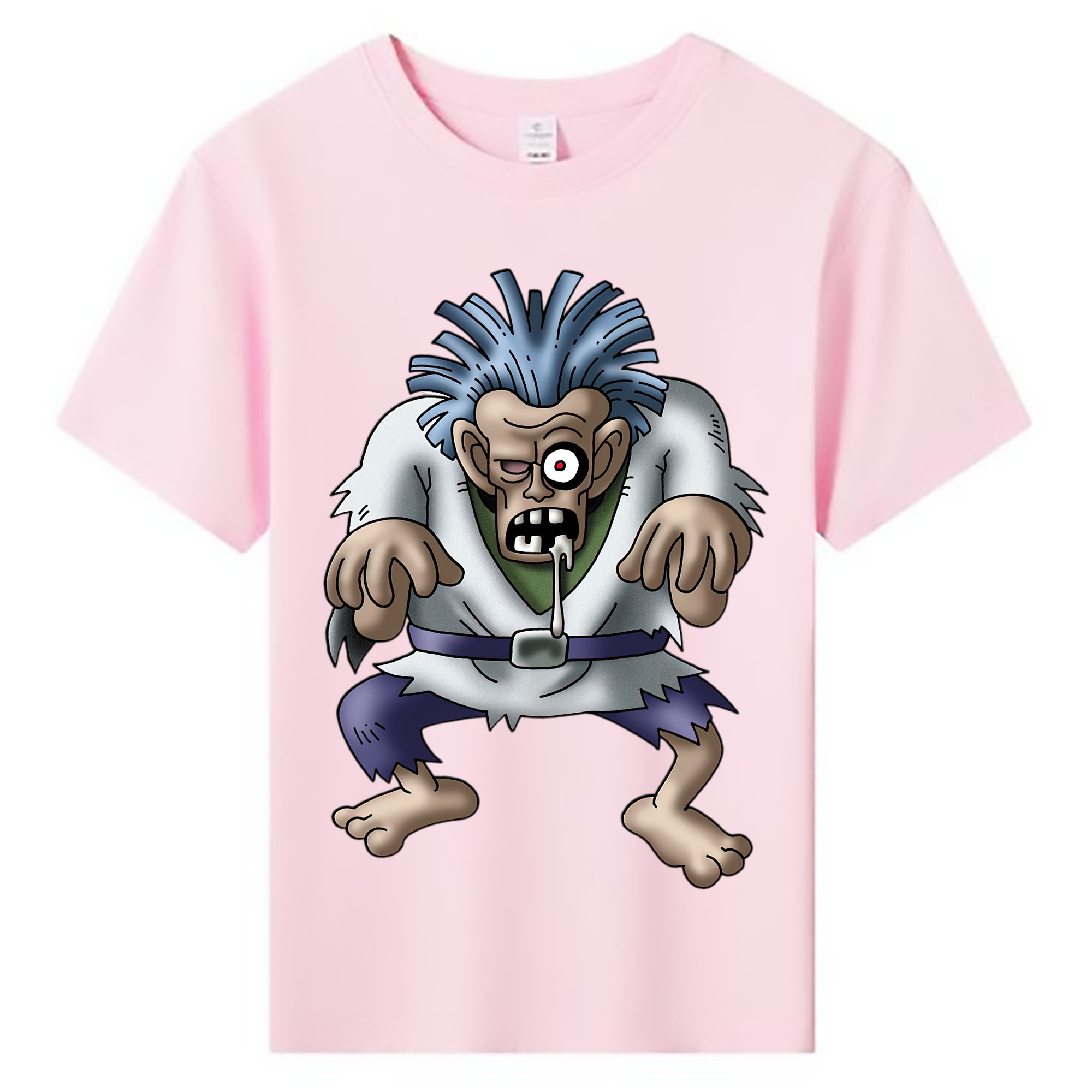（画像用） ドラゴンクエスト Doragon Kuesuto Dragon Quest 綿100％キッズTシャツ（フロントプリント）