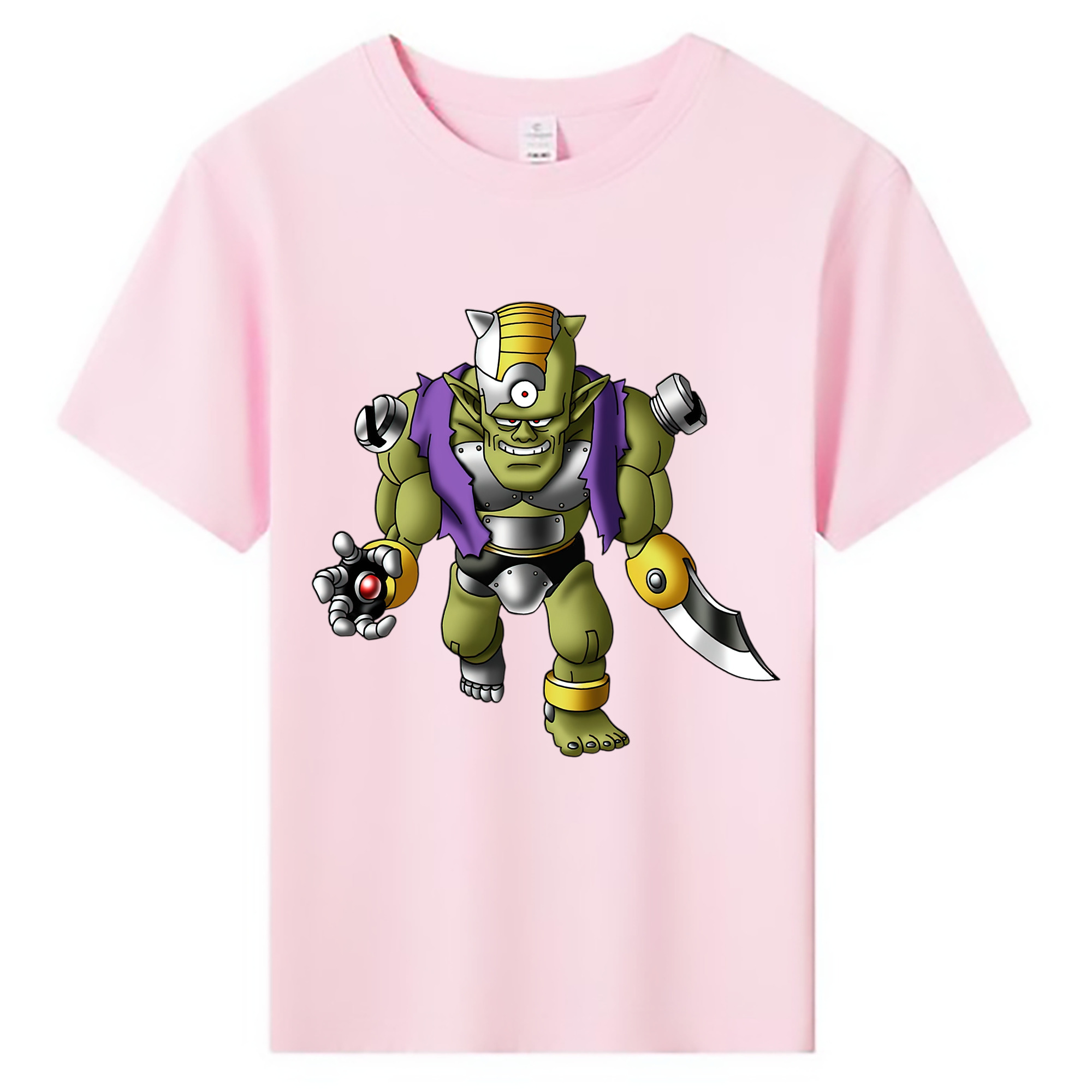 （画像用） ドラゴンクエスト Doragon Kuesuto Dragon Quest 綿100％キッズTシャツ（フロントプリント）