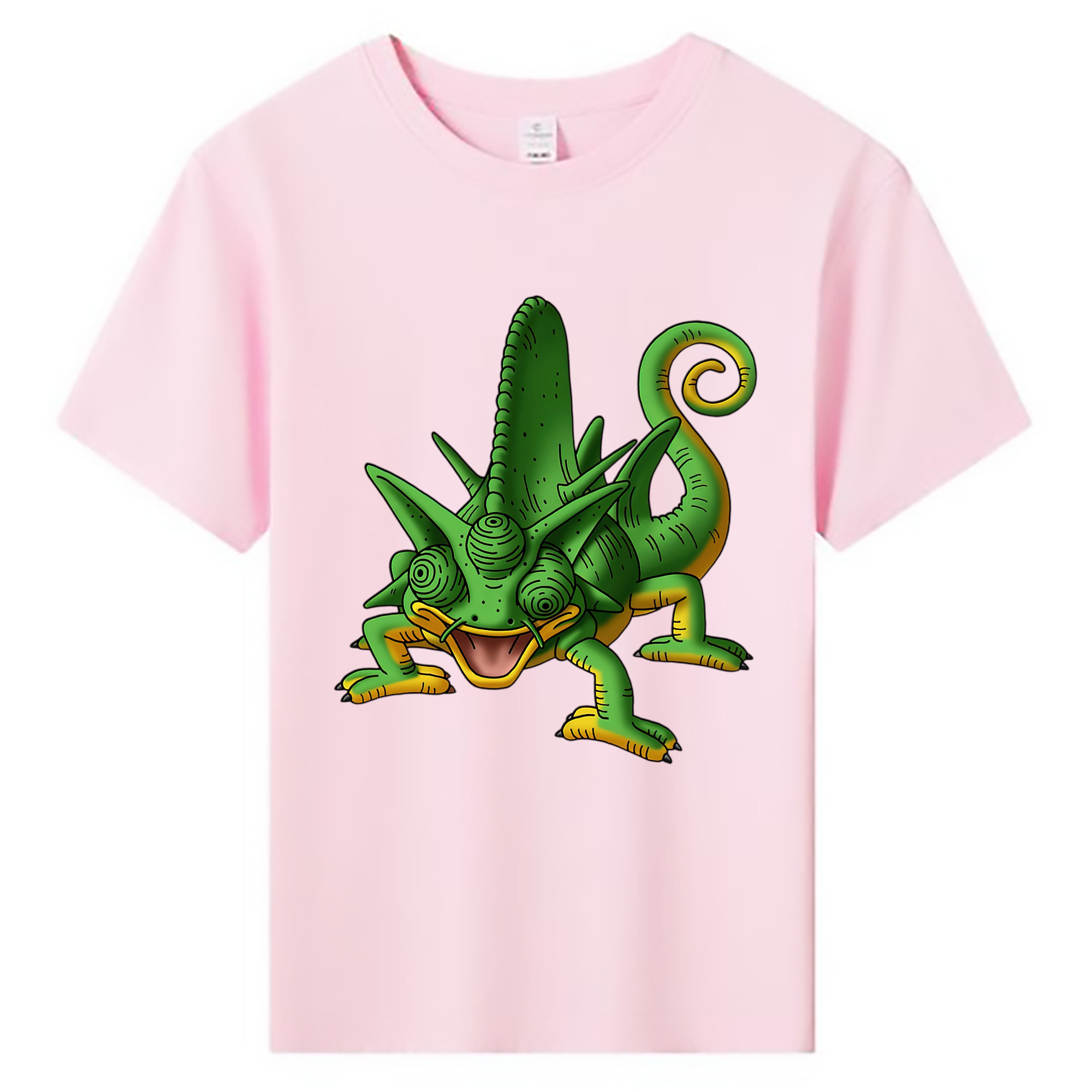 （画像用） ドラゴンクエスト Doragon Kuesuto Dragon Quest 綿100％キッズTシャツ（フロントプリント）