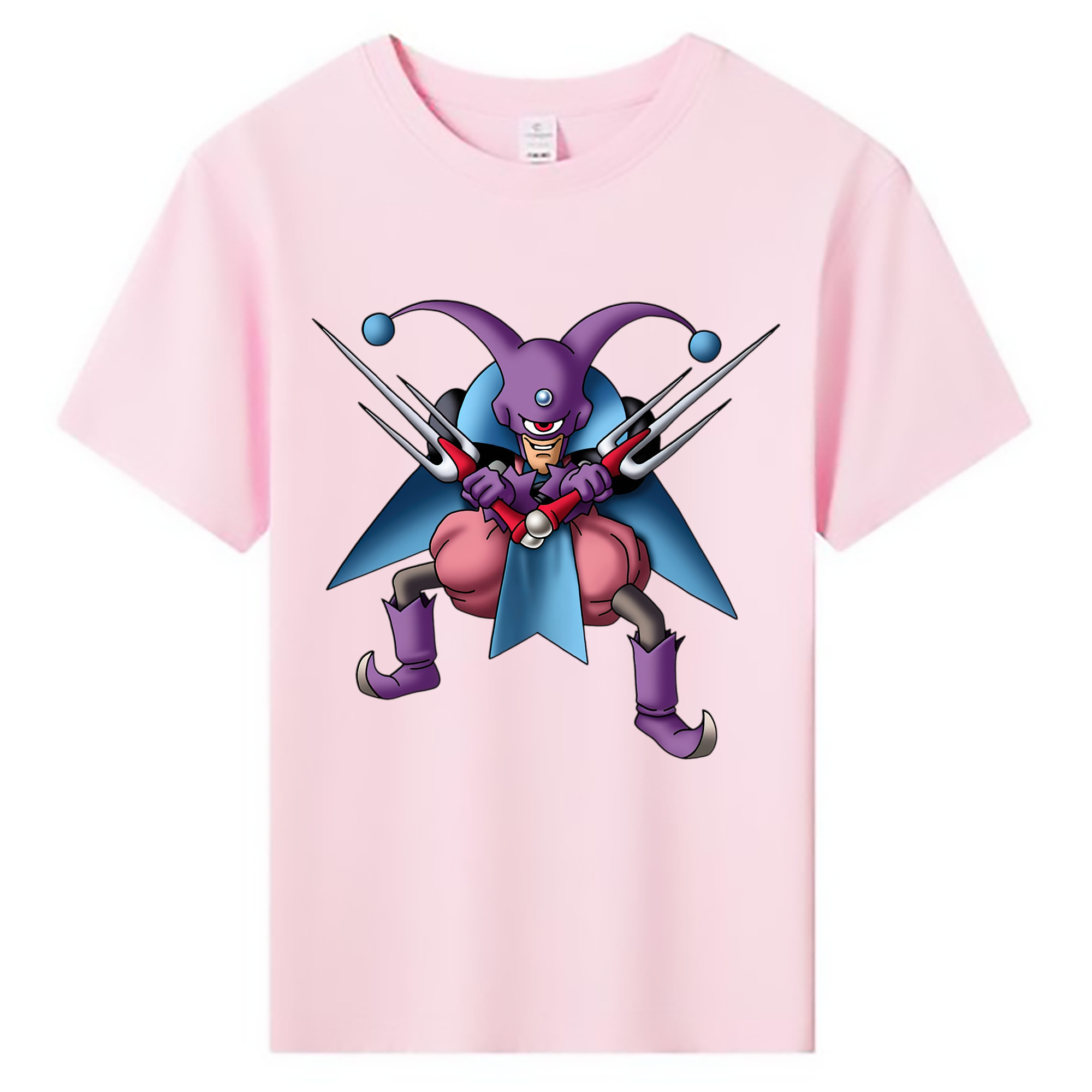 （画像用） ドラゴンクエスト Doragon Kuesuto Dragon Quest 綿100％キッズTシャツ（フロントプリント）
