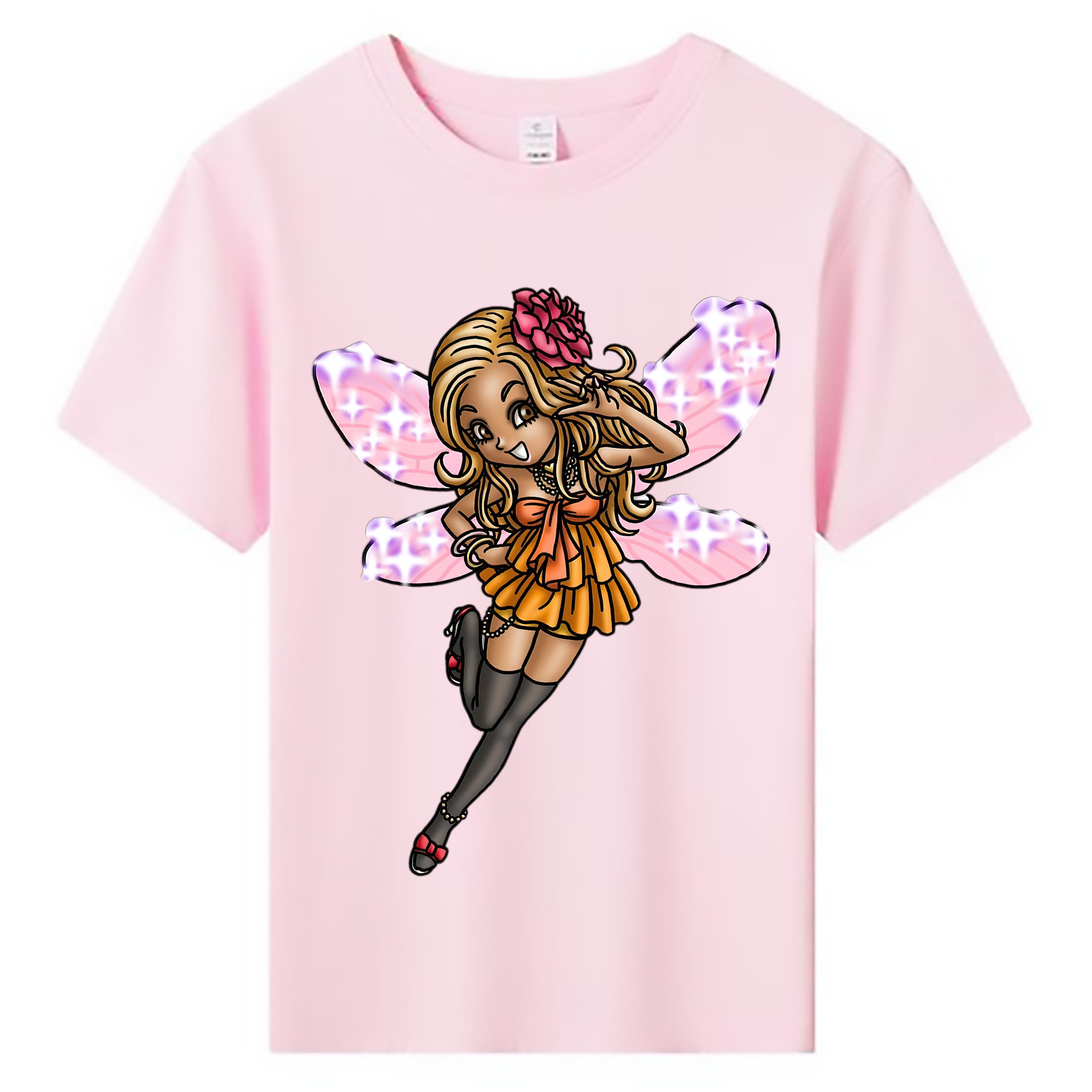 （画像用） ドラゴンクエスト Doragon Kuesuto Dragon Quest 綿100％キッズTシャツ（フロントプリント）