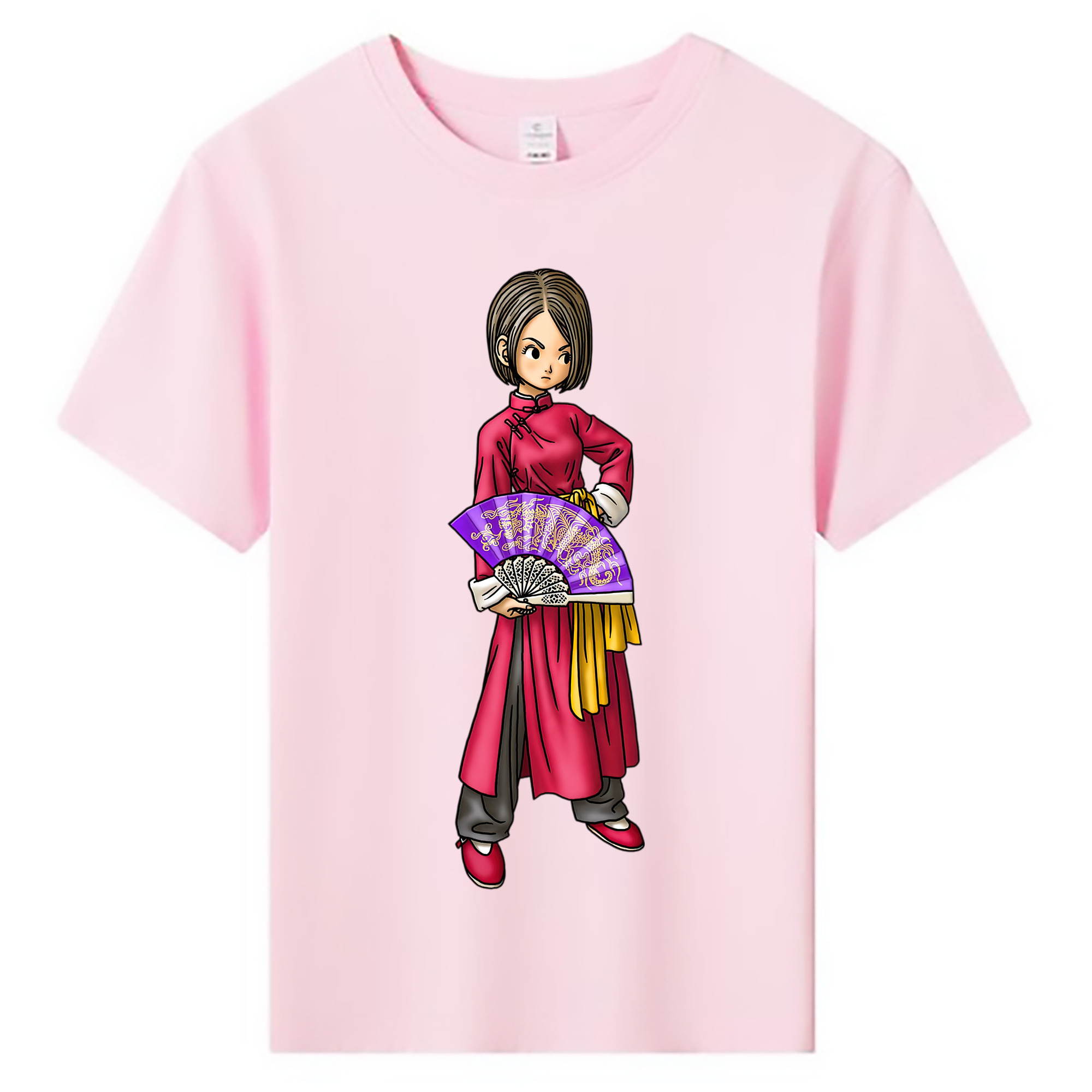 （画像用） ドラゴンクエスト Doragon Kuesuto Dragon Quest 綿100％キッズTシャツ（フロントプリント）