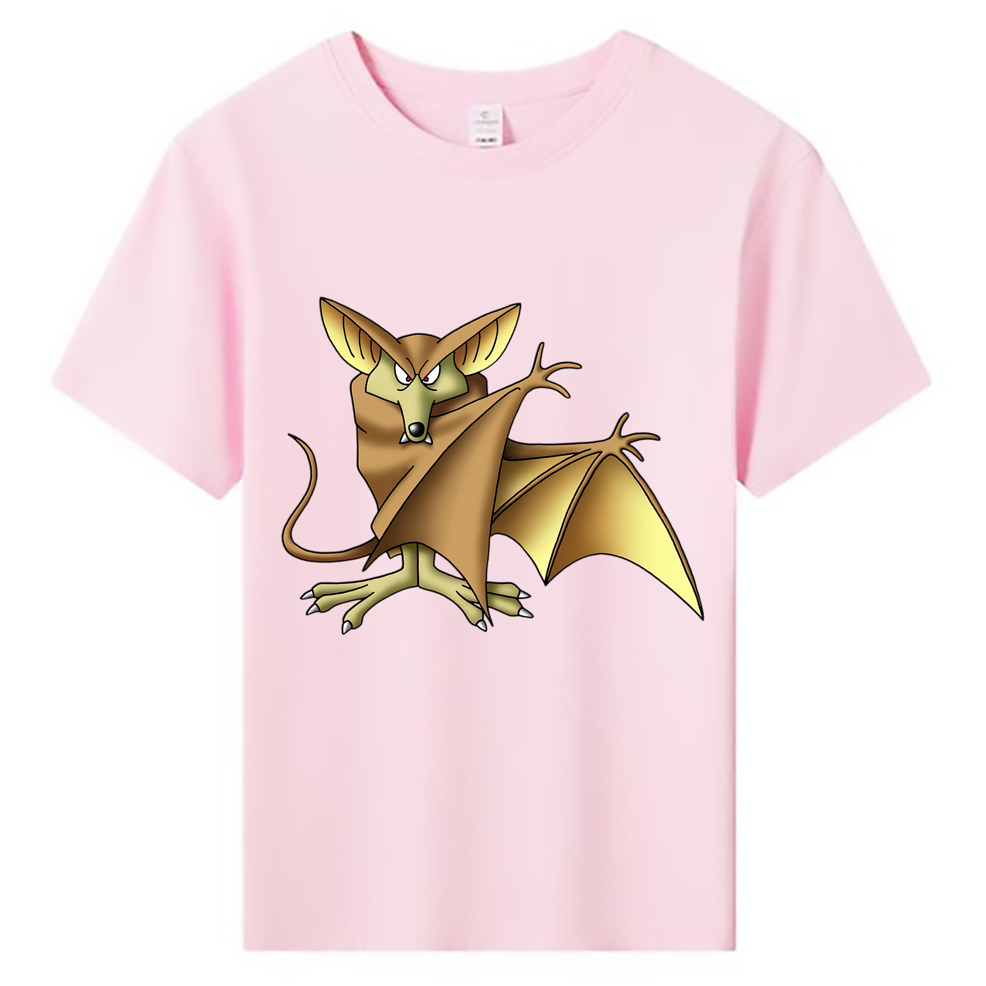 （画像用） ドラゴンクエスト Doragon Kuesuto Dragon Quest 綿100％キッズTシャツ（フロントプリント）