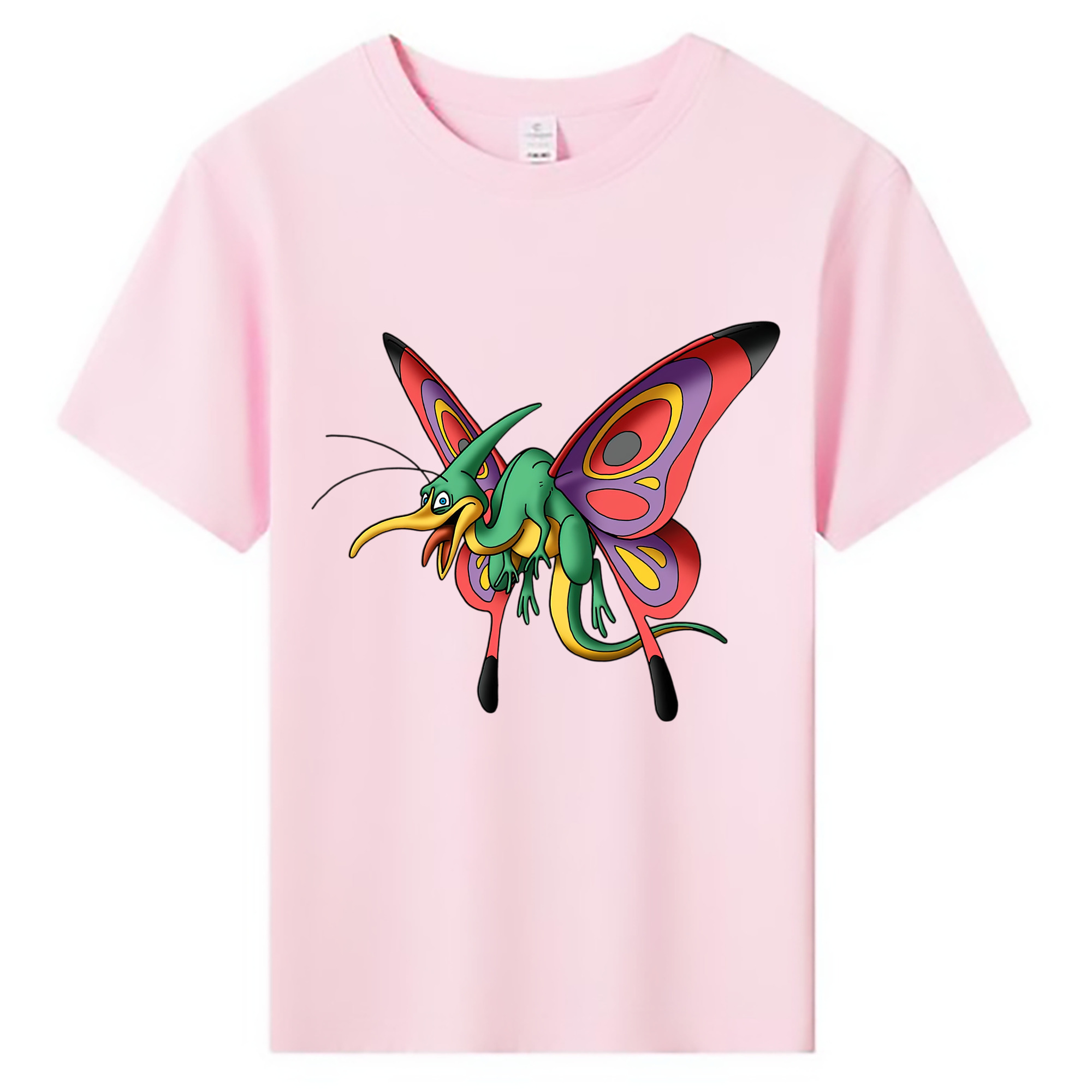 （画像用） ドラゴンクエスト Doragon Kuesuto Dragon Quest 綿100％キッズTシャツ（フロントプリント）