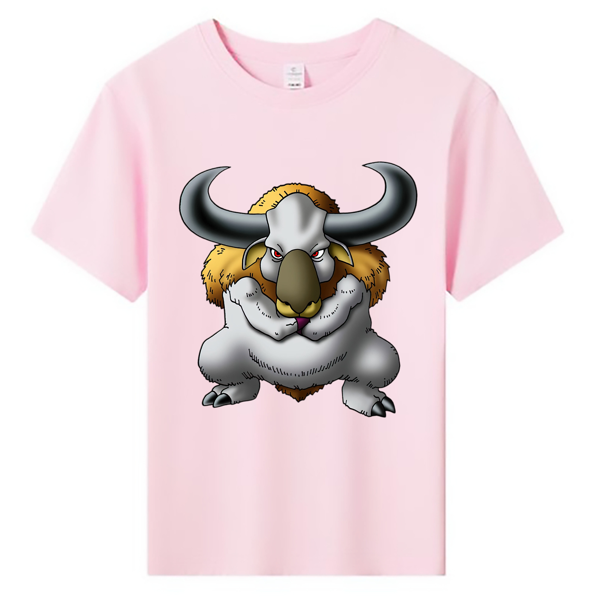 （画像用） ドラゴンクエスト Doragon Kuesuto Dragon Quest 綿100％キッズTシャツ（フロントプリント）