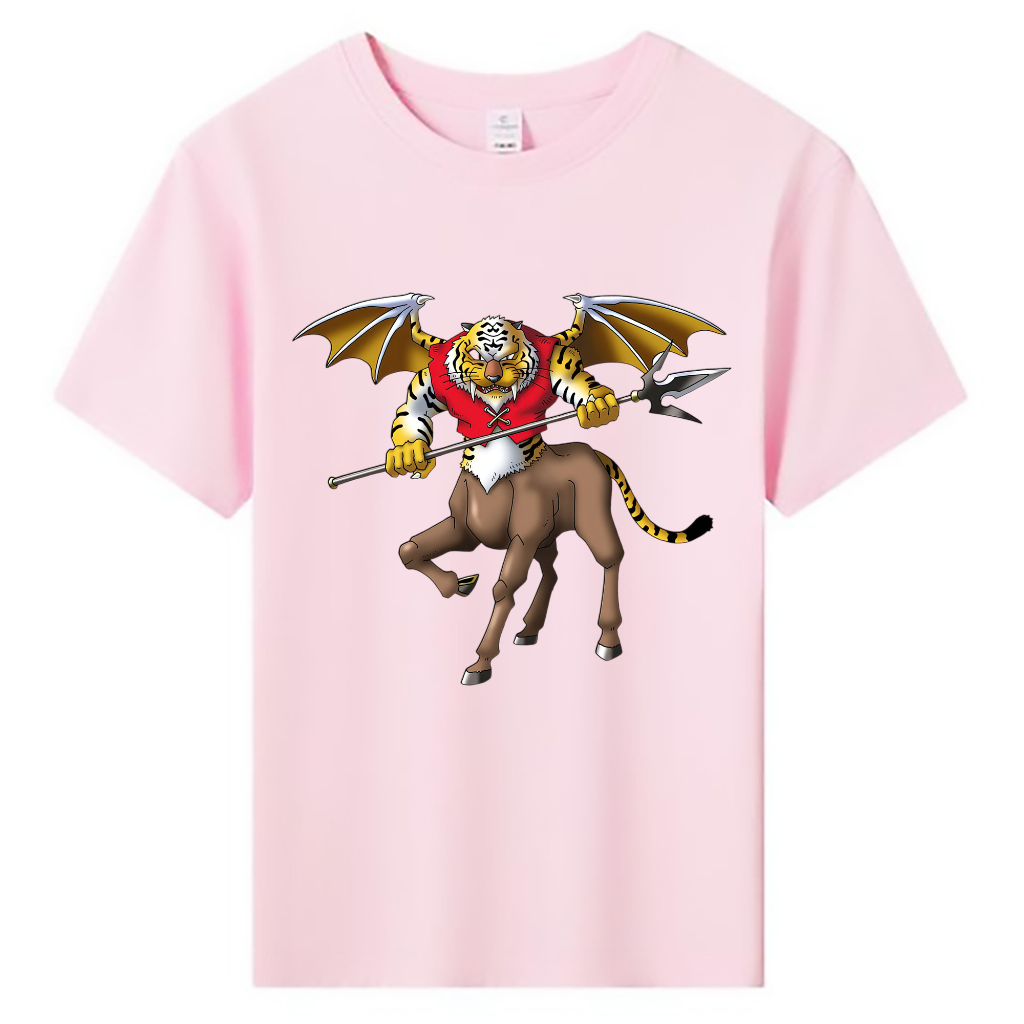 （画像用） ドラゴンクエスト Doragon Kuesuto Dragon Quest 綿100％キッズTシャツ（フロントプリント）