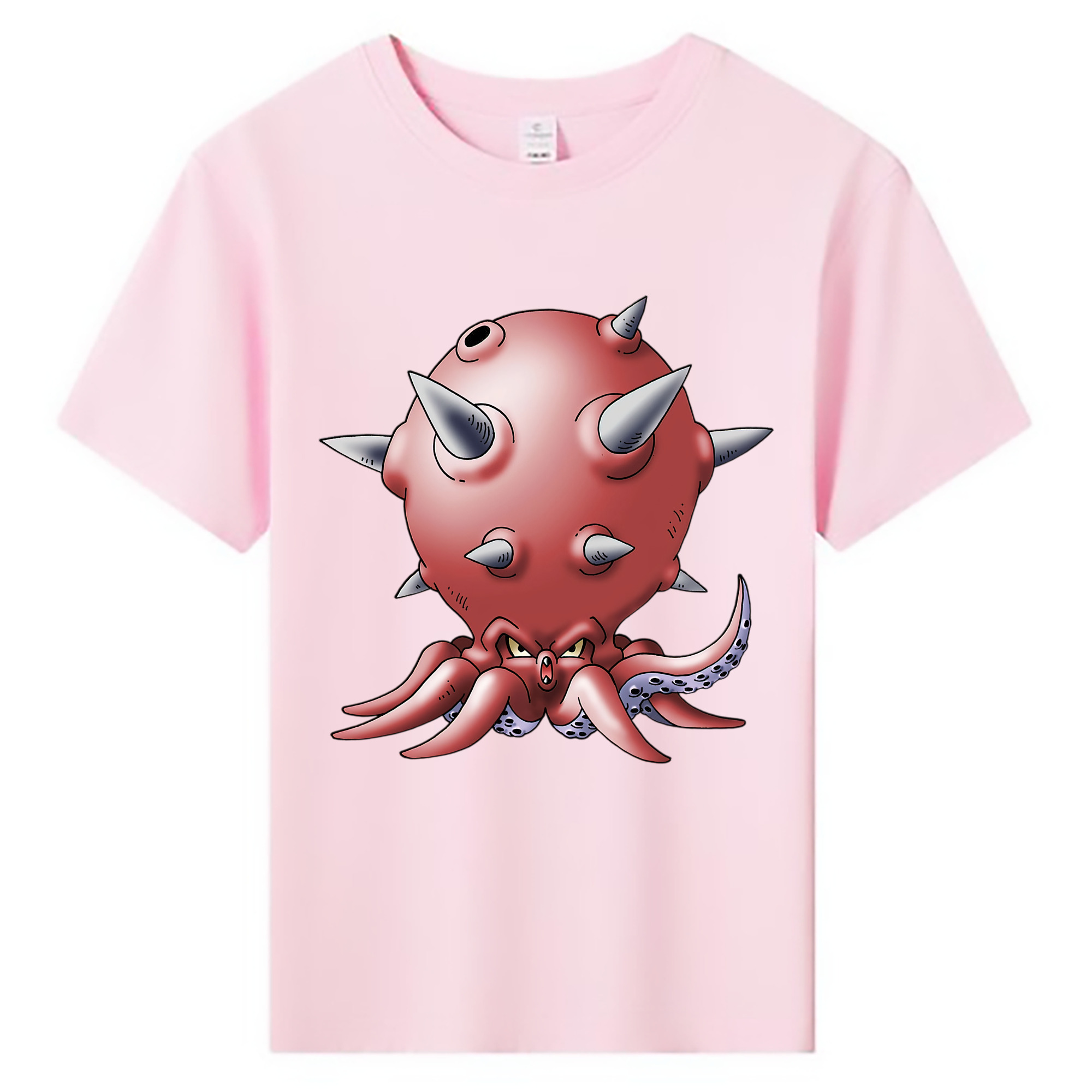 （画像用） ドラゴンクエスト Doragon Kuesuto Dragon Quest 綿100％キッズTシャツ（フロントプリント）