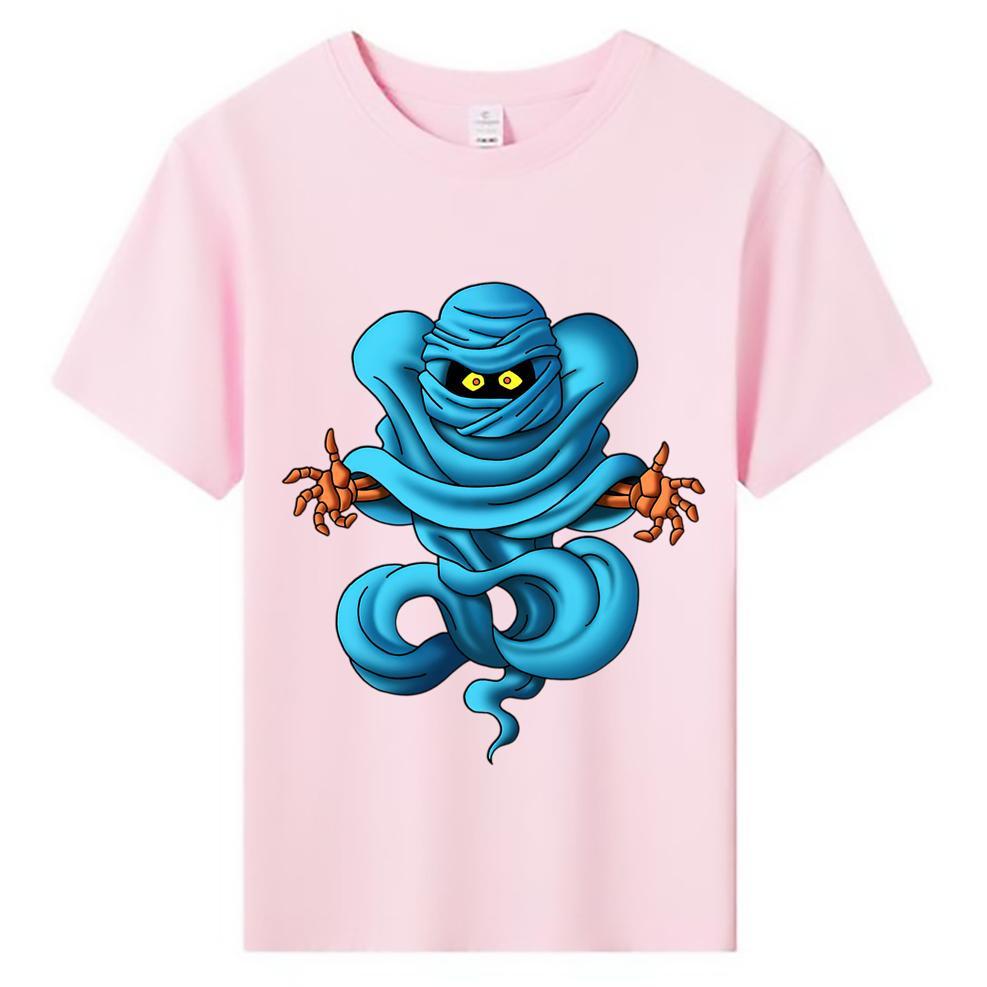 （画像用） ドラゴンクエスト Doragon Kuesuto Dragon Quest 綿100％キッズTシャツ（フロントプリント）