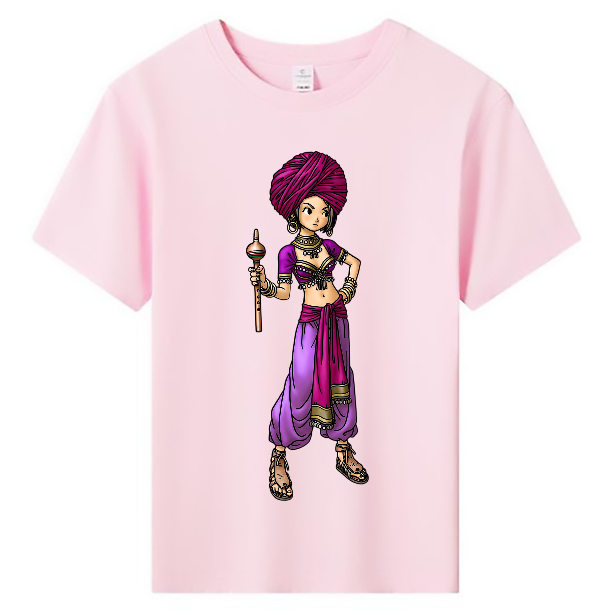 （画像用） ドラゴンクエスト Doragon Kuesuto Dragon Quest 綿100％キッズTシャツ（フロントプリント）