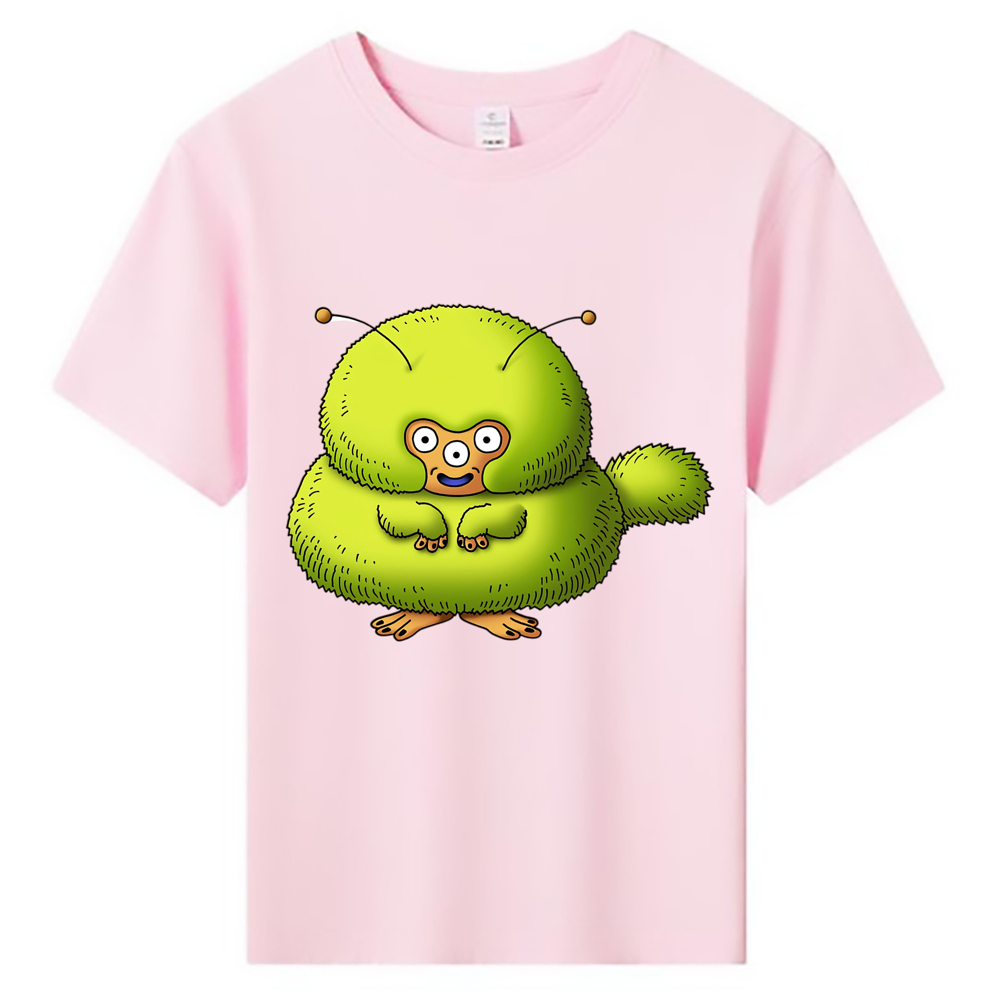 （画像用） ドラゴンクエスト Doragon Kuesuto Dragon Quest 綿100％キッズTシャツ（フロントプリント）