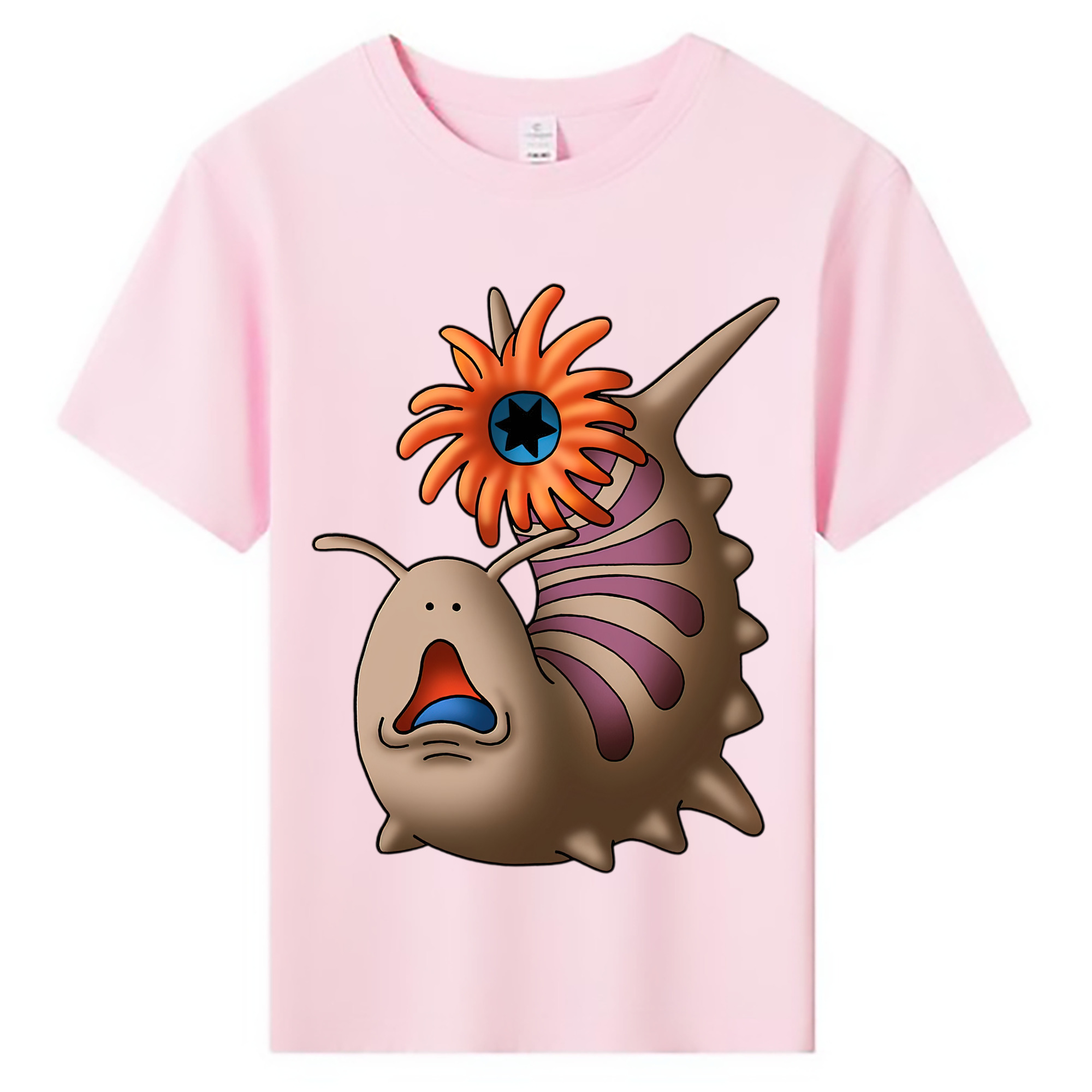 （画像用） ドラゴンクエスト Doragon Kuesuto Dragon Quest 綿100％キッズTシャツ（フロントプリント）