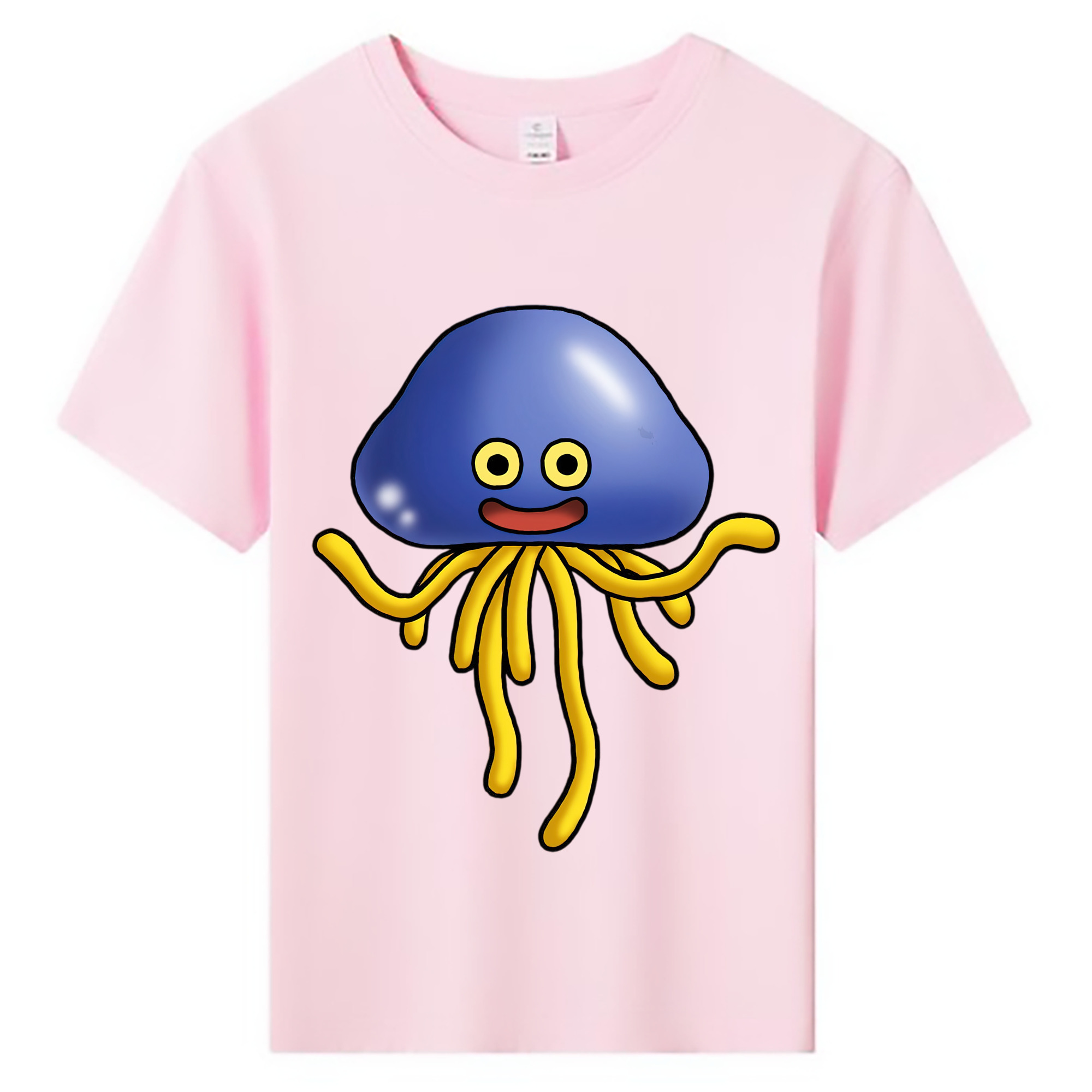 （画像用） ドラゴンクエスト Doragon Kuesuto Dragon Quest 綿100％キッズTシャツ（フロントプリント）
