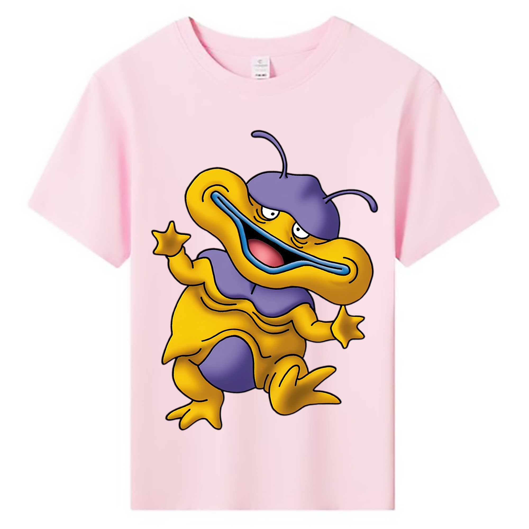 （画像用） ドラゴンクエスト Doragon Kuesuto Dragon Quest 綿100％キッズTシャツ（フロントプリント）