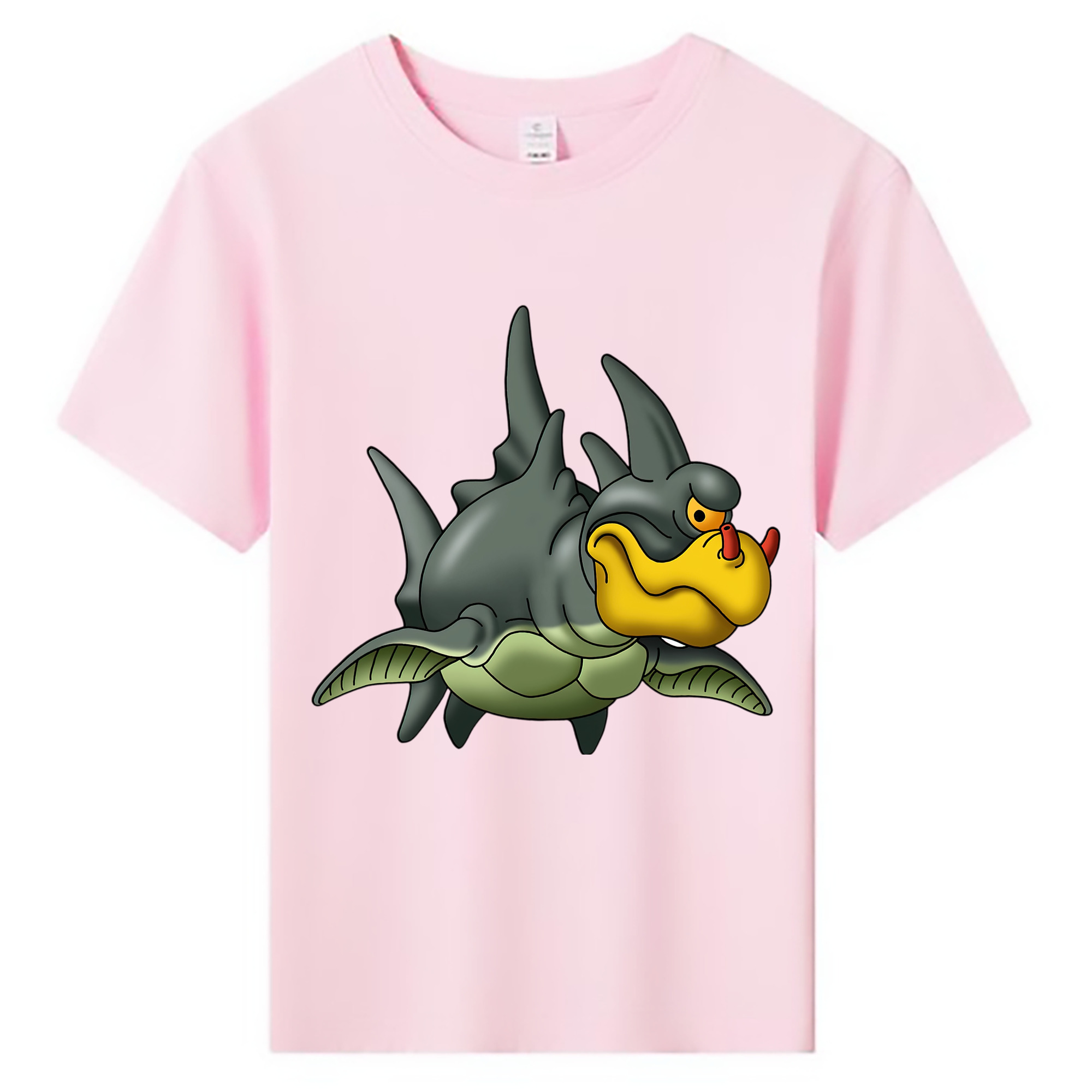 （画像用） ドラゴンクエスト Doragon Kuesuto Dragon Quest 綿100％キッズTシャツ（フロントプリント）
