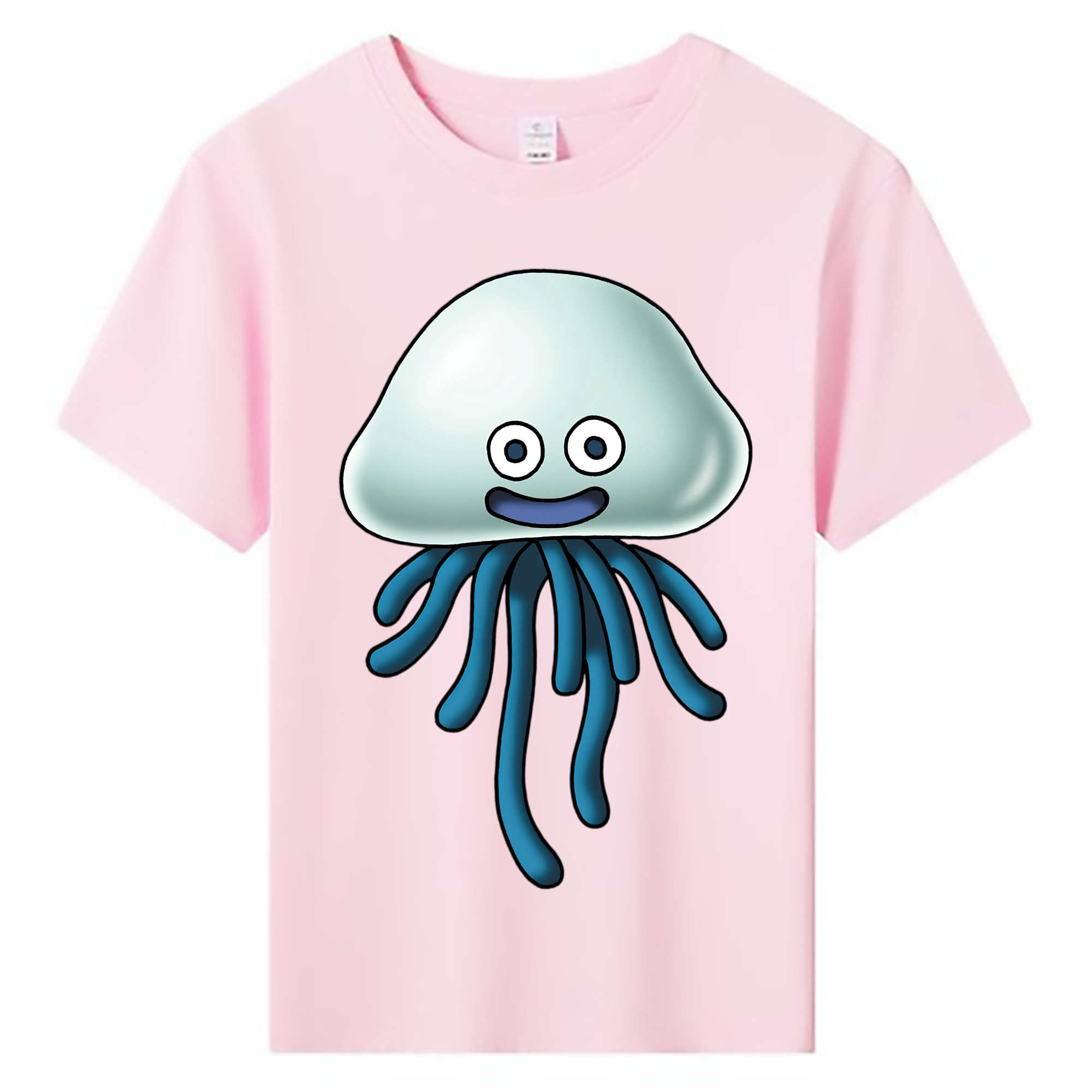 （画像用） ドラゴンクエスト Doragon Kuesuto Dragon Quest 綿100％キッズTシャツ（フロントプリント）