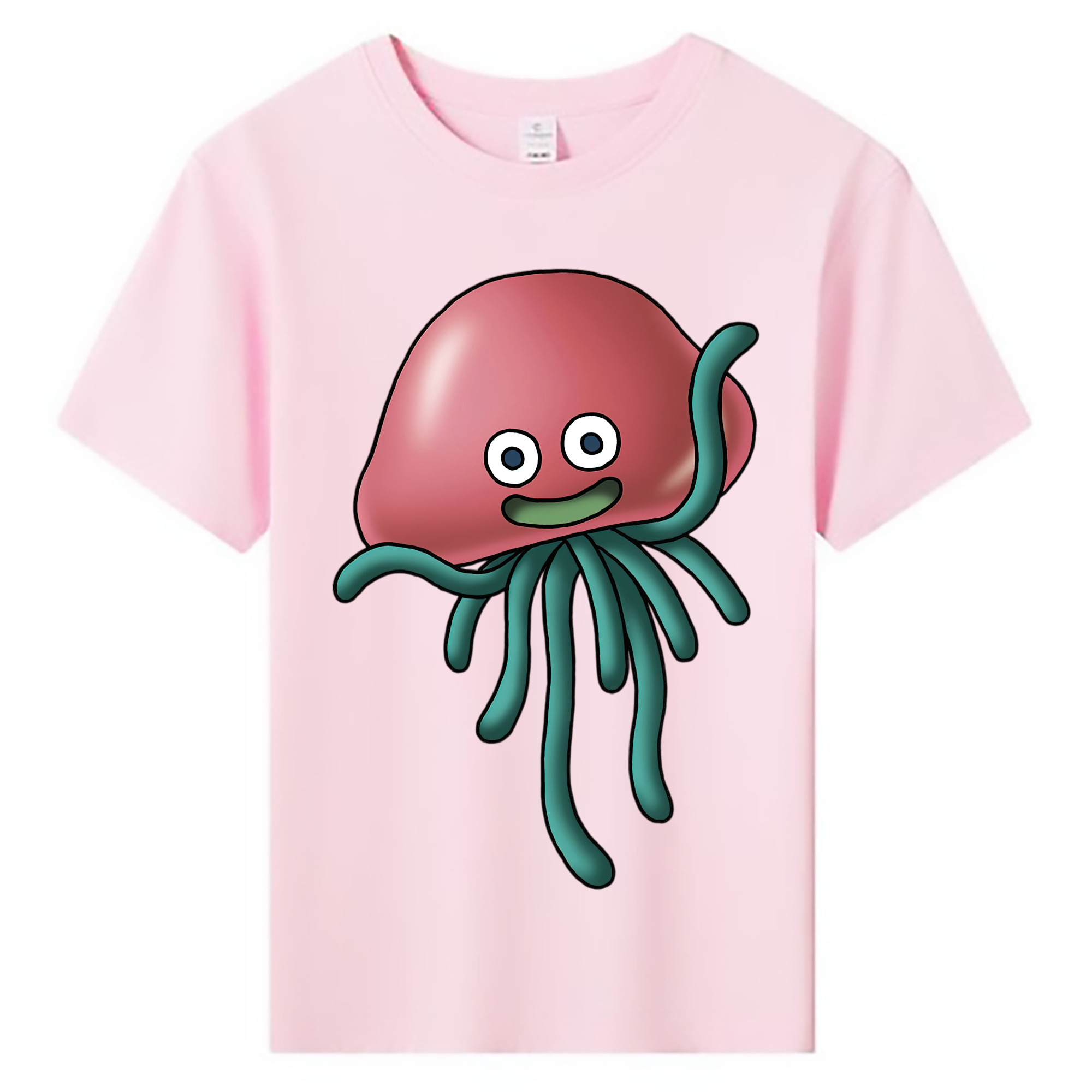 （画像用） ドラゴンクエスト Doragon Kuesuto Dragon Quest 綿100％キッズTシャツ（フロントプリント）