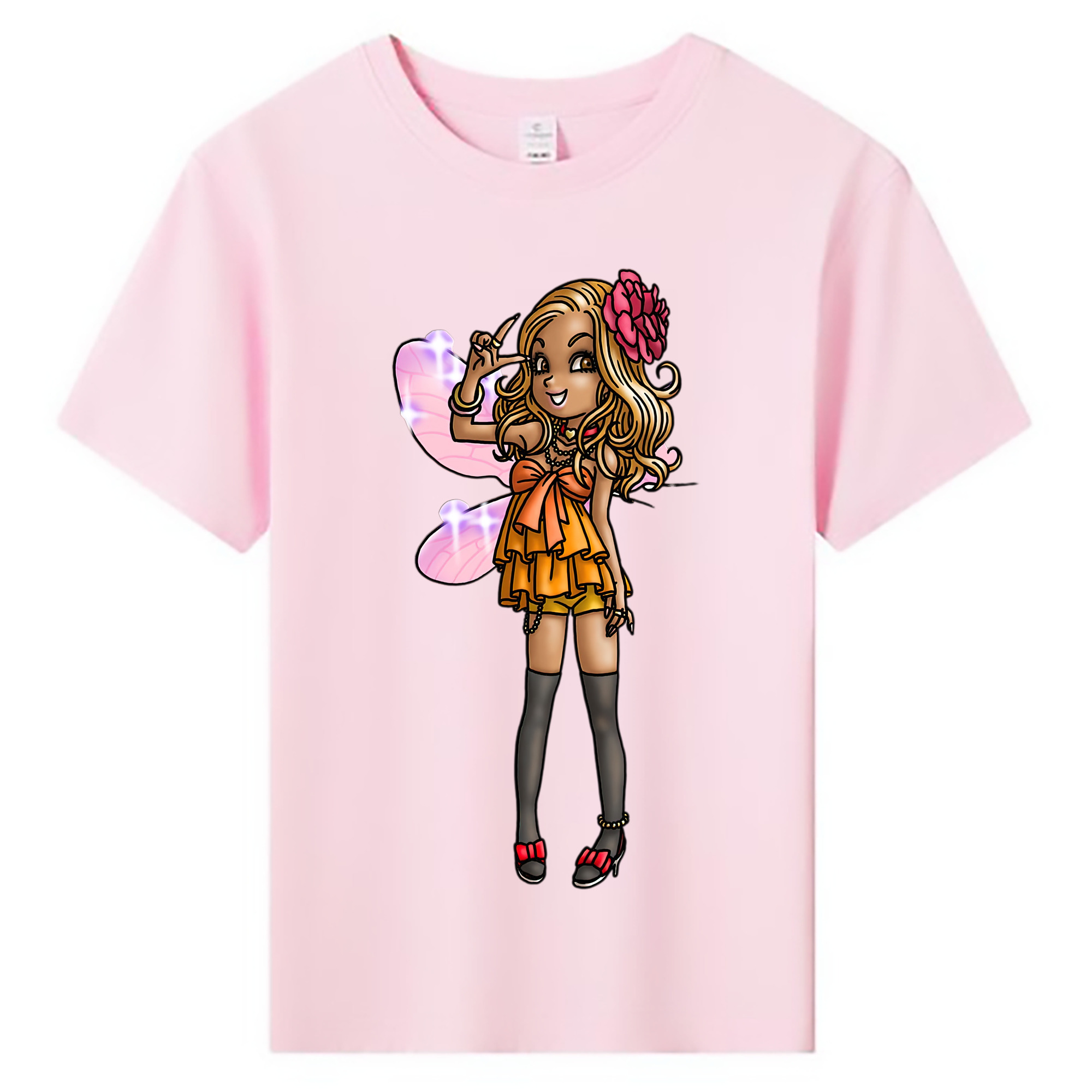 （画像用） ドラゴンクエスト Doragon Kuesuto Dragon Quest 綿100％キッズTシャツ（フロントプリント）