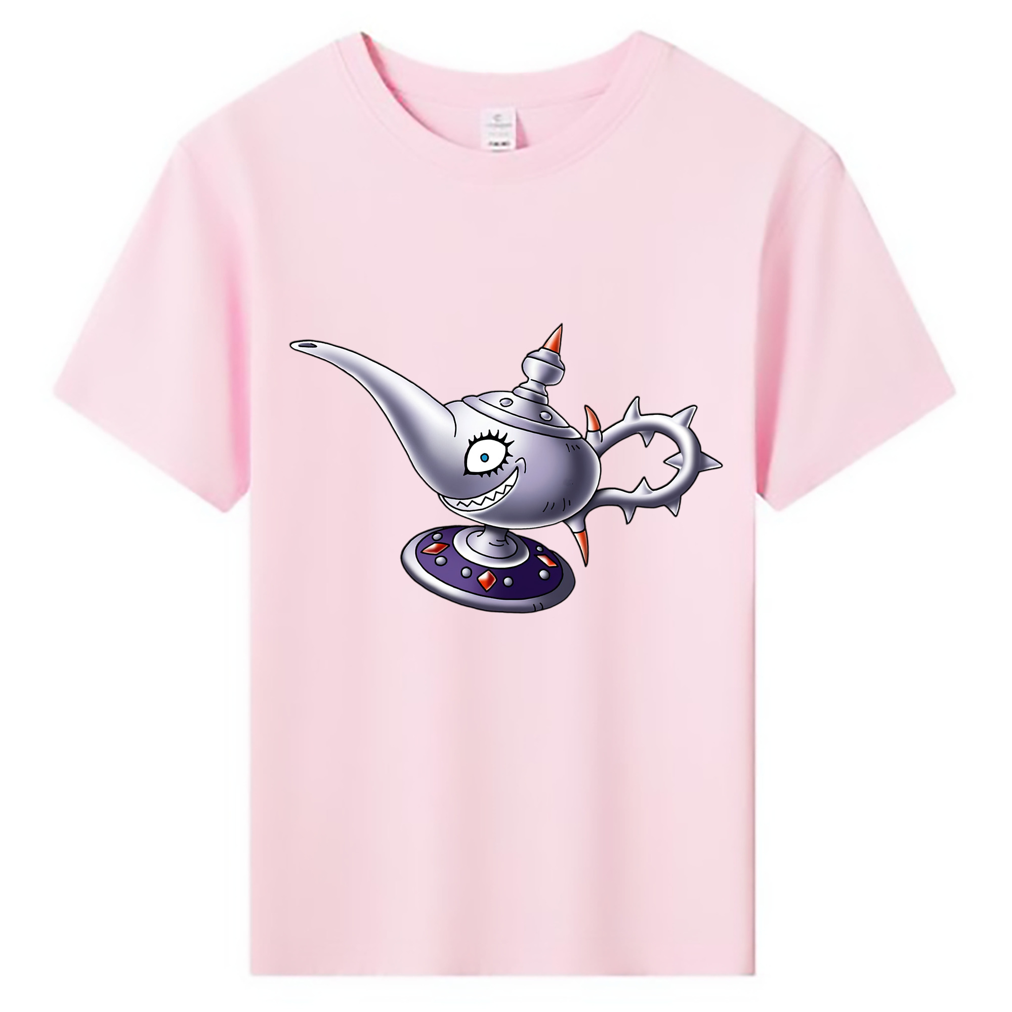 （画像用） ドラゴンクエスト Doragon Kuesuto Dragon Quest 綿100％キッズTシャツ（フロントプリント）