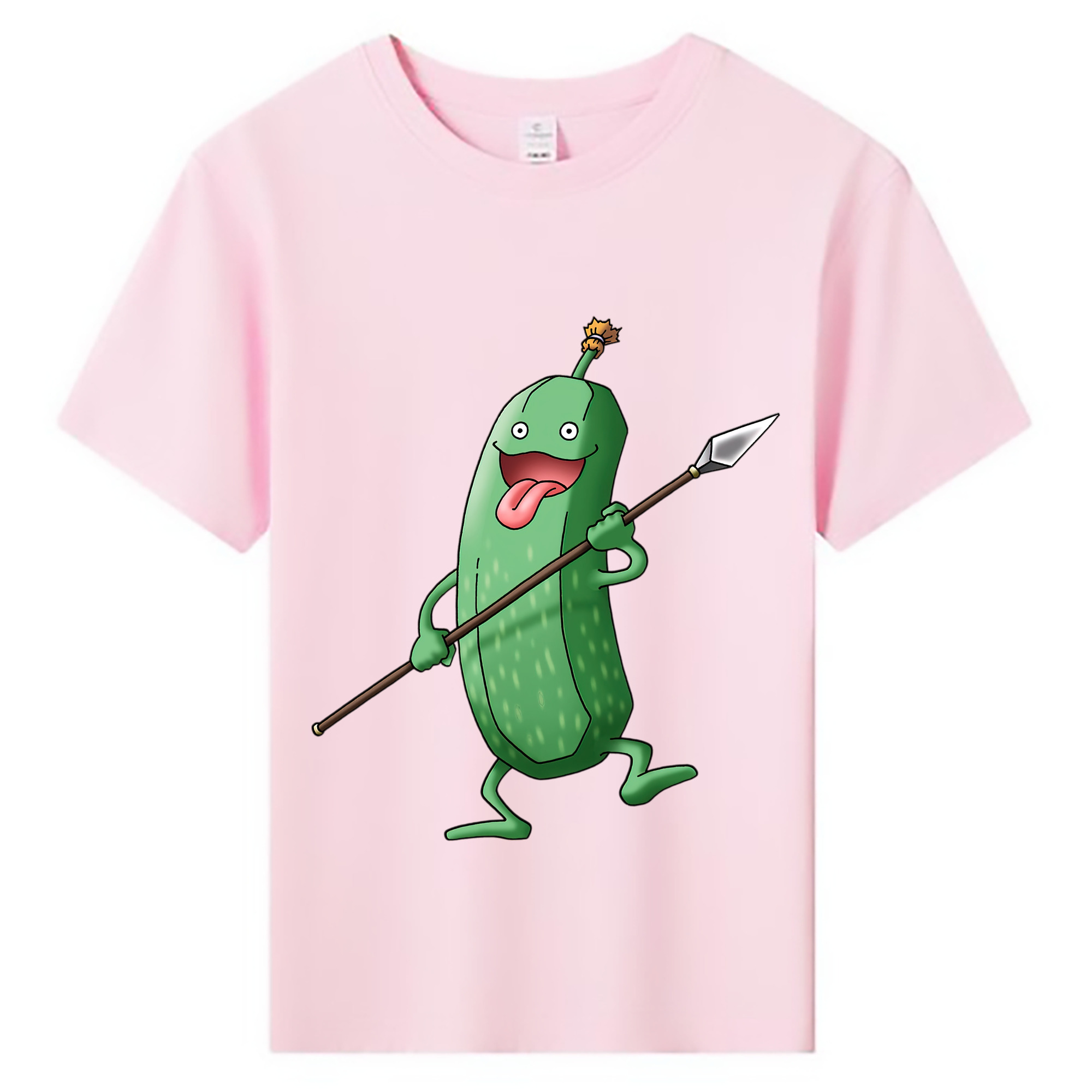 （画像用） ドラゴンクエスト Doragon Kuesuto Dragon Quest 綿100％キッズTシャツ（フロントプリント）