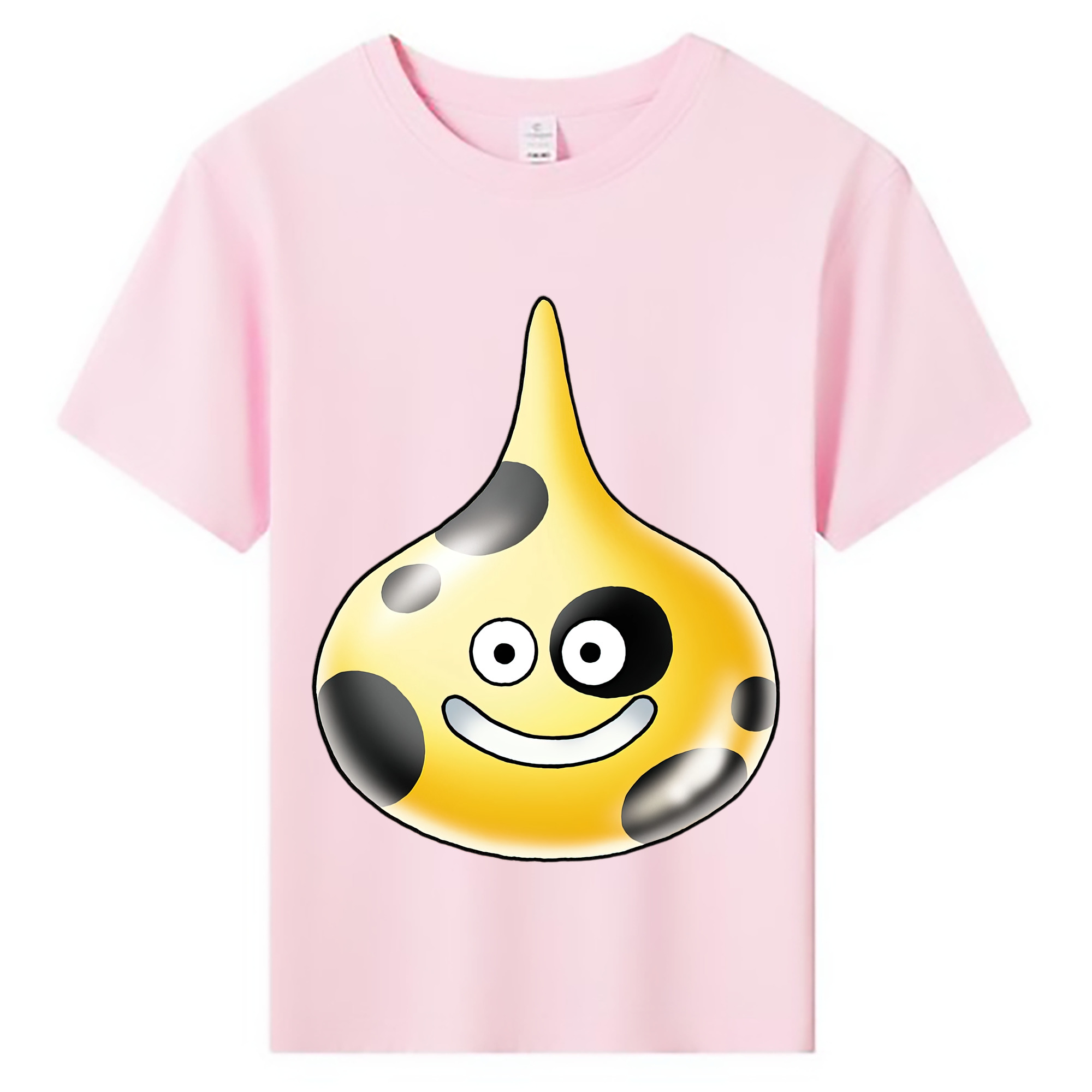 （画像用） ドラゴンクエスト Doragon Kuesuto Dragon Quest 綿100％キッズTシャツ（フロントプリント）