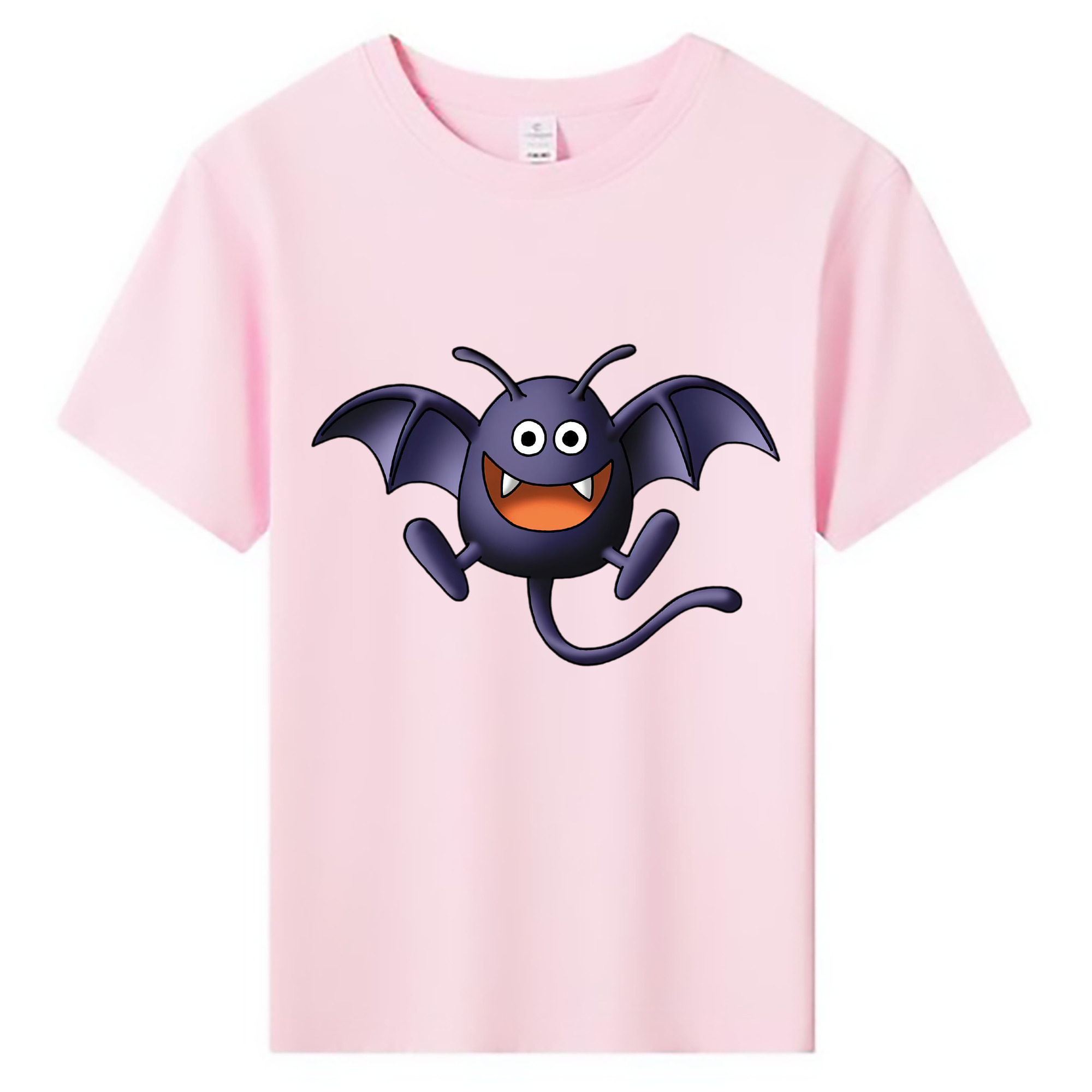 （画像用） ドラゴンクエスト Doragon Kuesuto Dragon Quest 綿100％キッズTシャツ（フロントプリント）