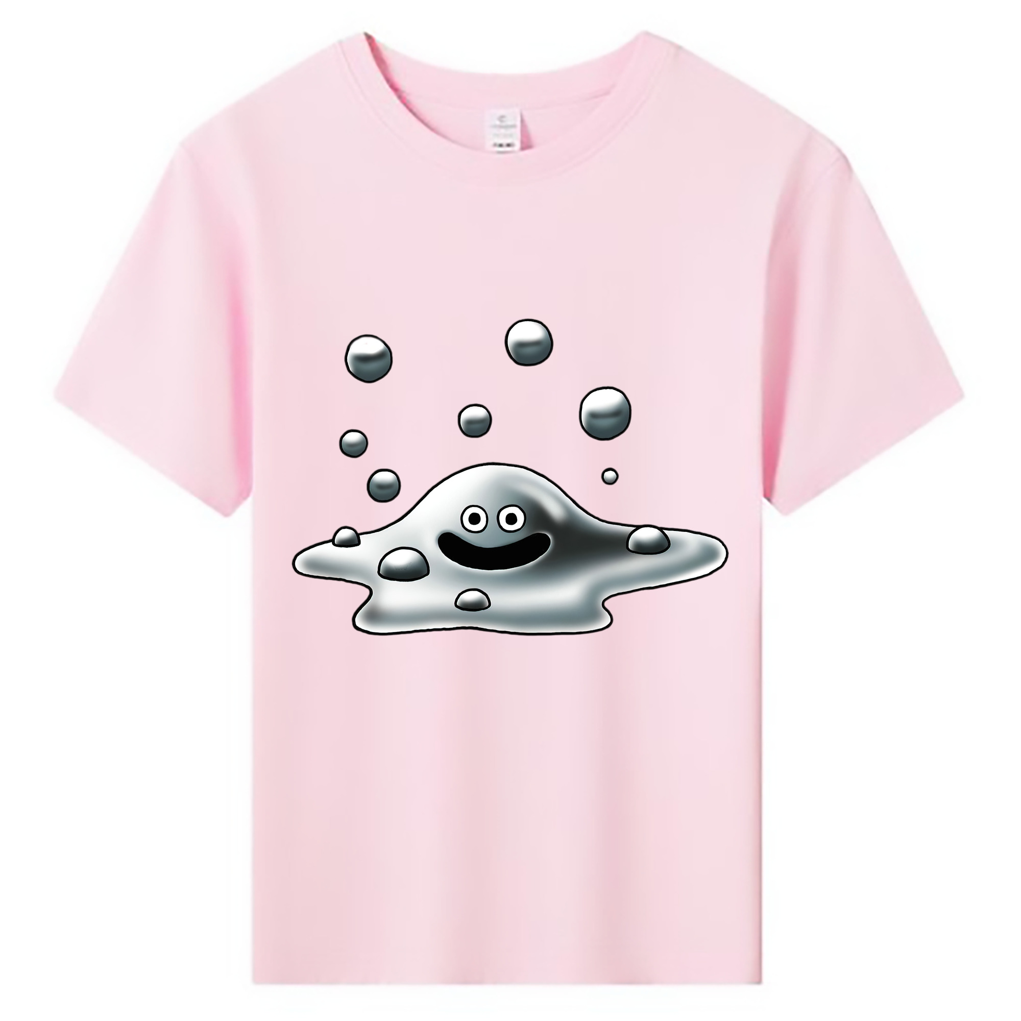 （画像用） ドラゴンクエスト Doragon Kuesuto Dragon Quest 綿100％キッズTシャツ（フロントプリント）
