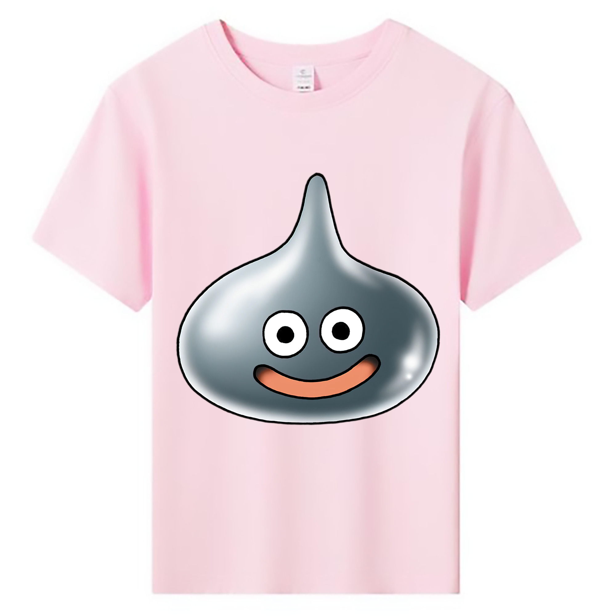 （画像用） ドラゴンクエスト Doragon Kuesuto Dragon Quest 綿100％キッズTシャツ（フロントプリント）