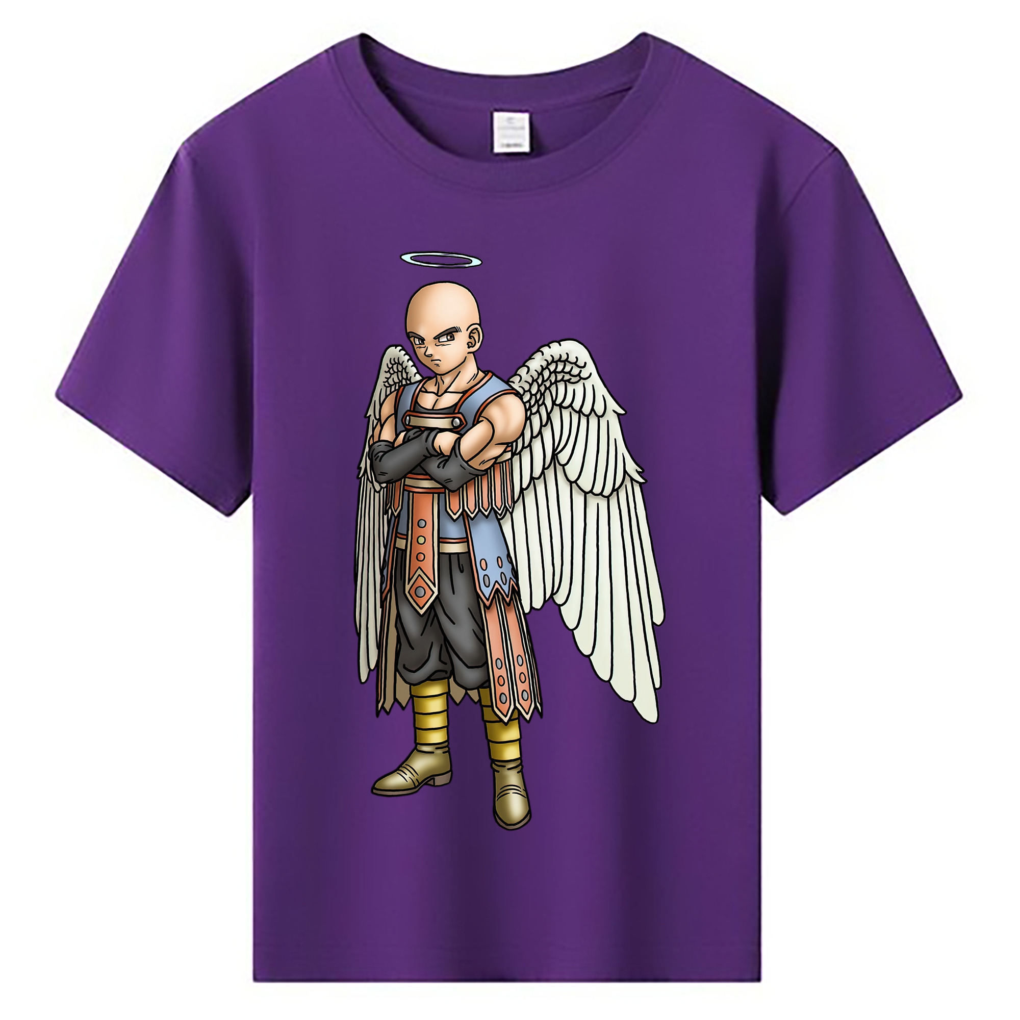 （画像用） ドラゴンクエスト Doragon Kuesuto Dragon Quest 綿100％キッズTシャツ（フロントプリント）