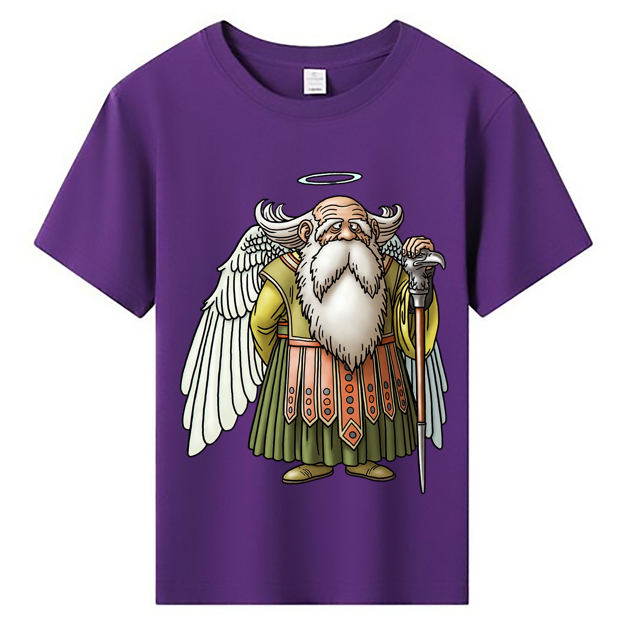 （画像用） ドラゴンクエスト Doragon Kuesuto Dragon Quest 綿100％キッズTシャツ（フロントプリント）