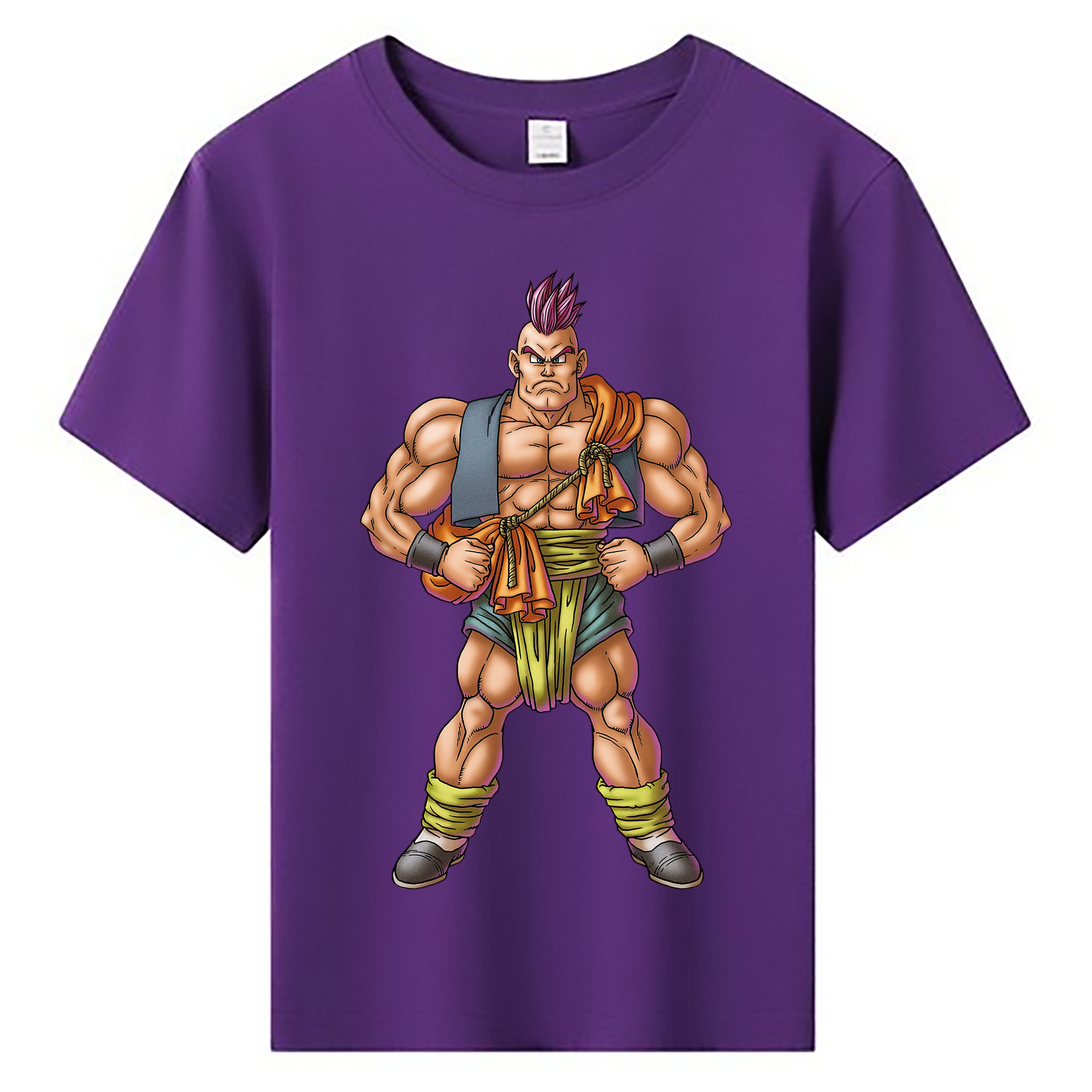 （画像用） ドラゴンクエスト Doragon Kuesuto Dragon Quest 綿100％キッズTシャツ（フロントプリント）