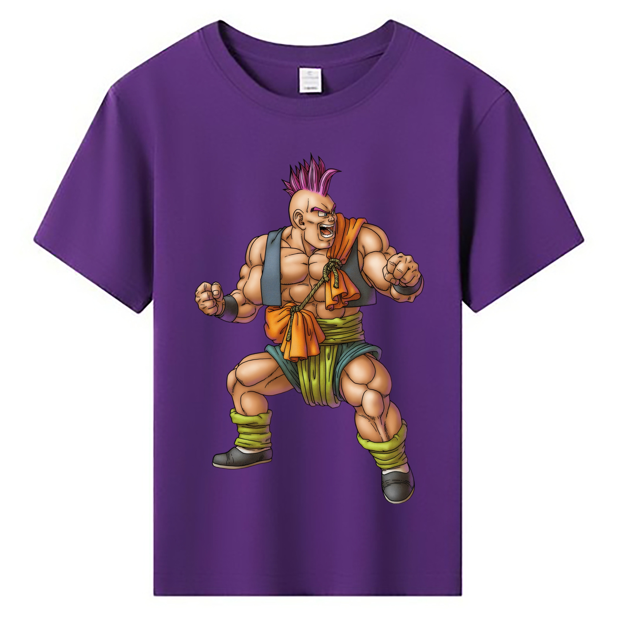 （画像用） ドラゴンクエスト Doragon Kuesuto Dragon Quest 綿100％キッズTシャツ（フロントプリント）
