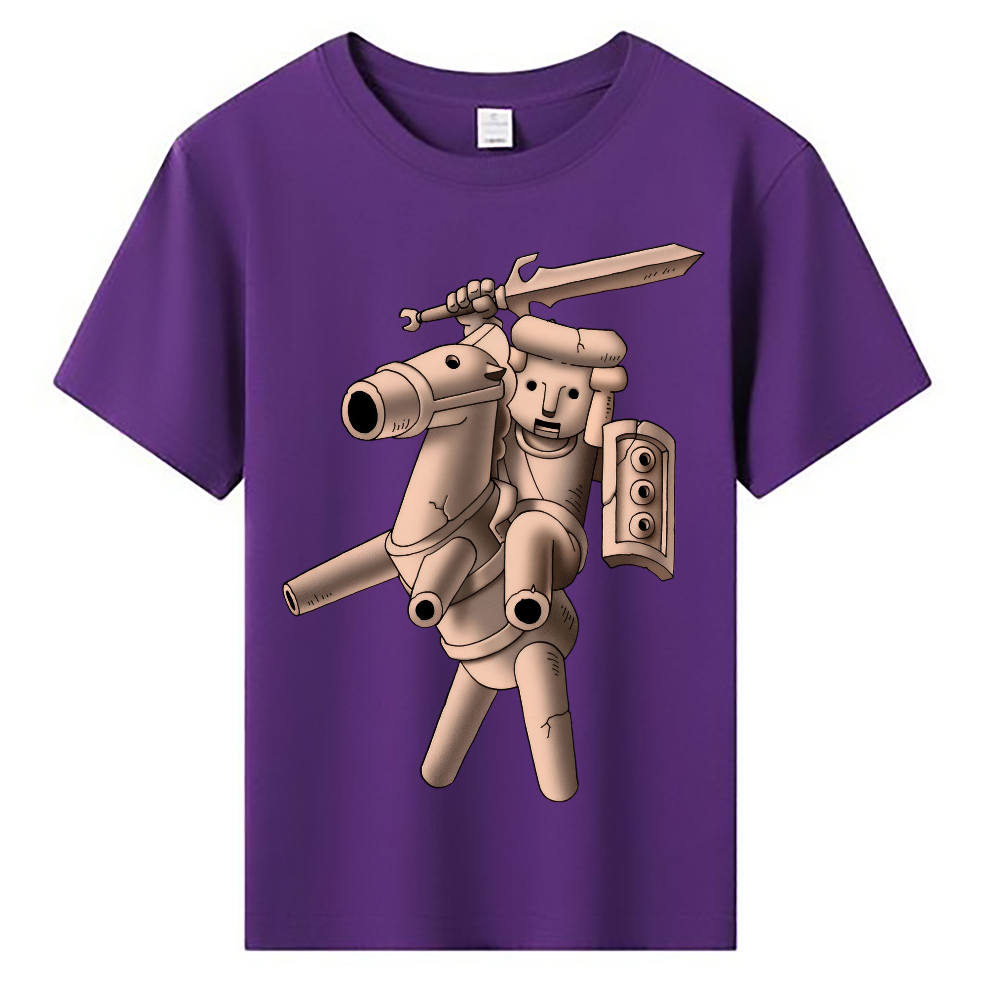 （画像用） ドラゴンクエスト Doragon Kuesuto Dragon Quest 綿100％キッズTシャツ（フロントプリント）