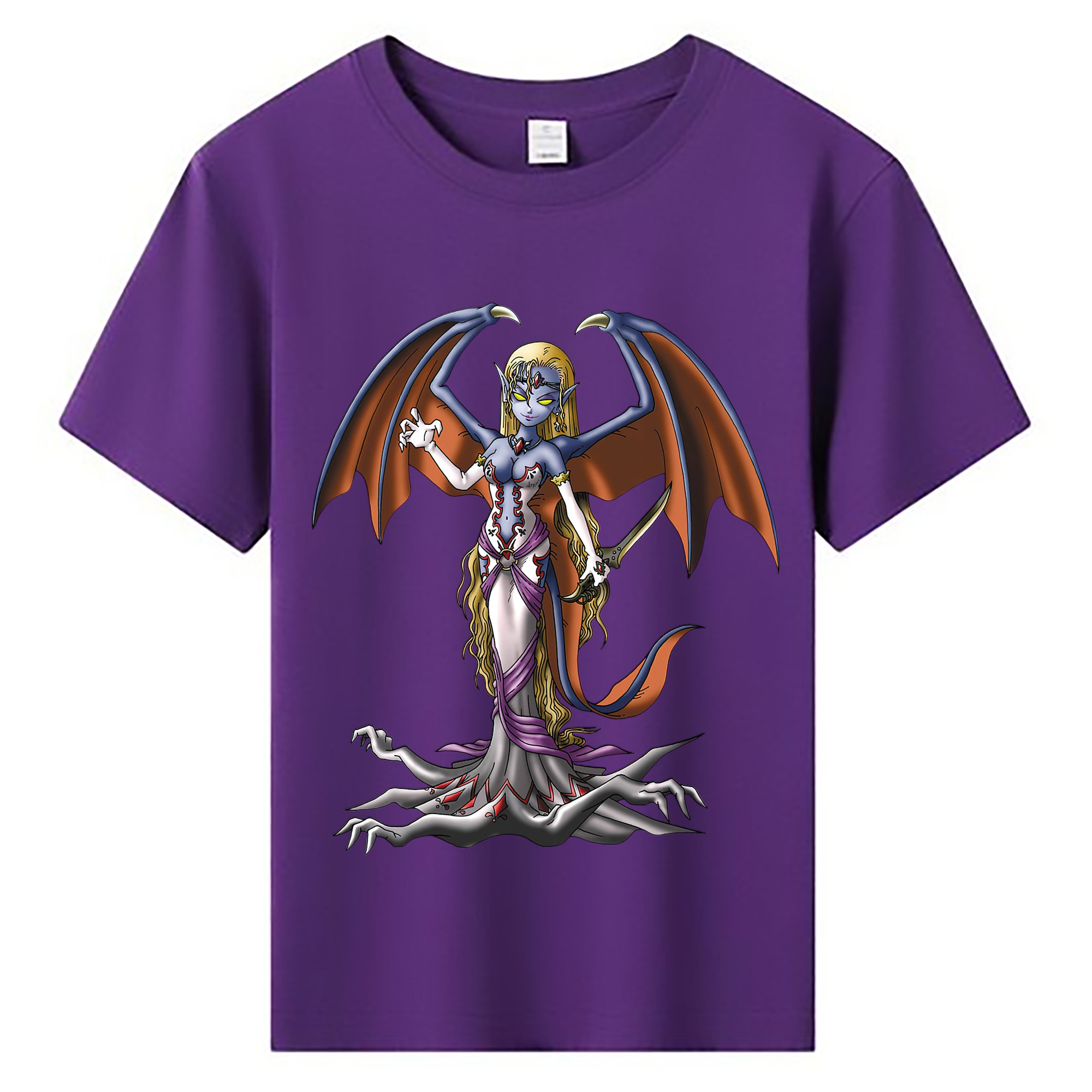 （画像用） ドラゴンクエスト Doragon Kuesuto Dragon Quest 綿100％キッズTシャツ（フロントプリント）