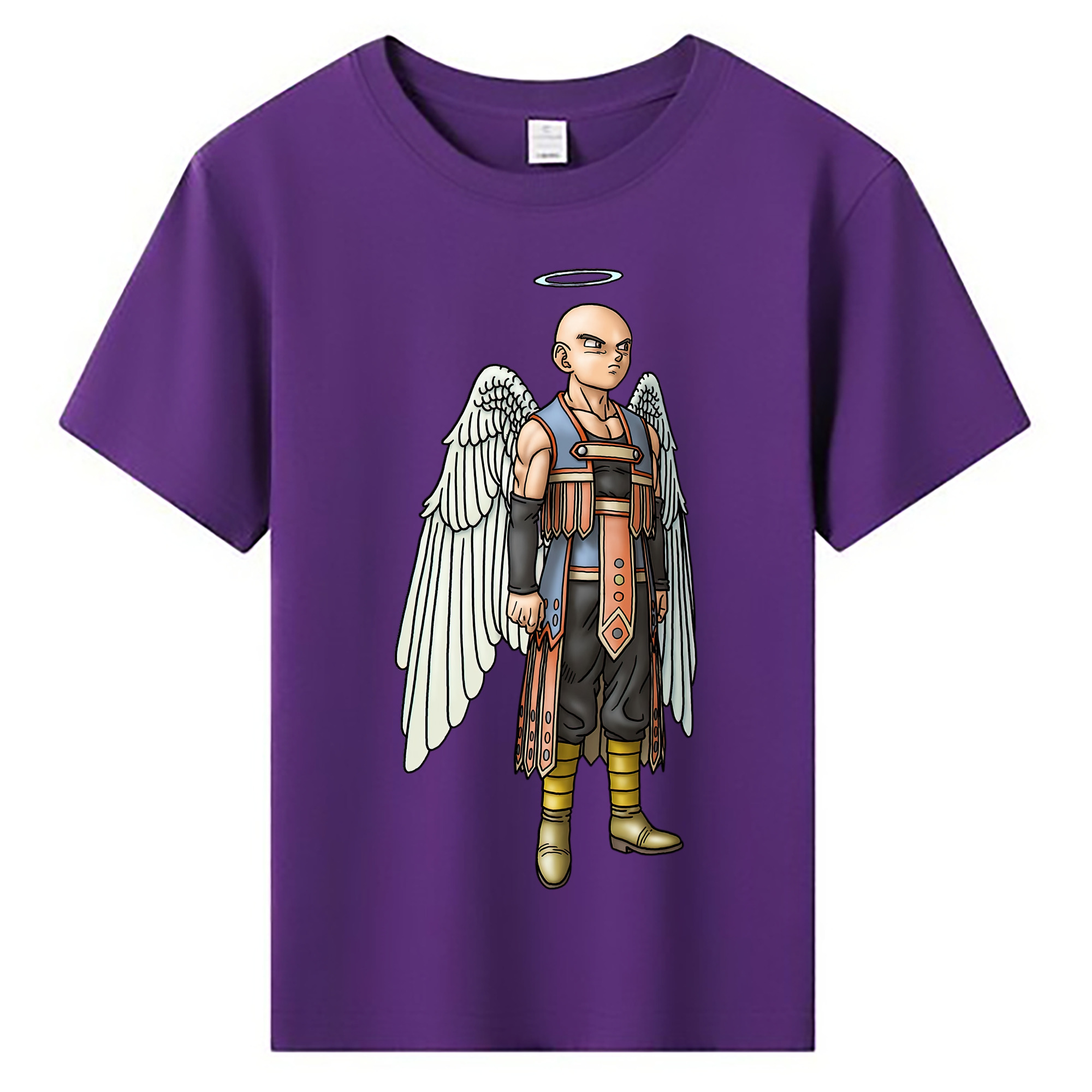 （画像用） ドラゴンクエスト Doragon Kuesuto Dragon Quest 綿100％キッズTシャツ（フロントプリント）
