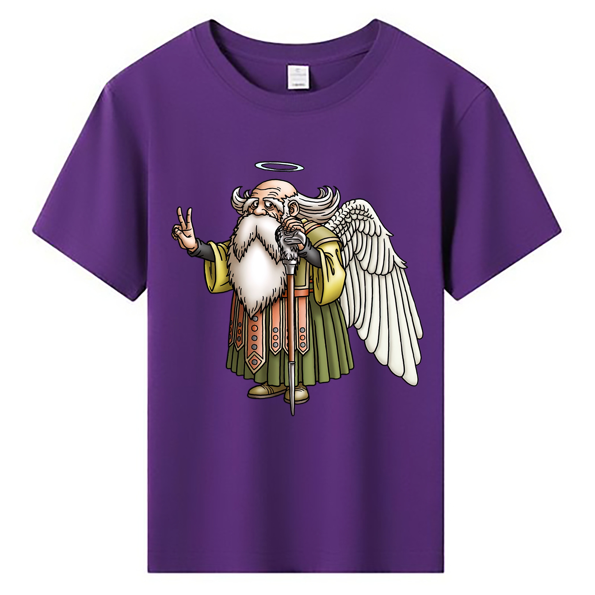 （画像用） ドラゴンクエスト Doragon Kuesuto Dragon Quest 綿100％キッズTシャツ（フロントプリント）