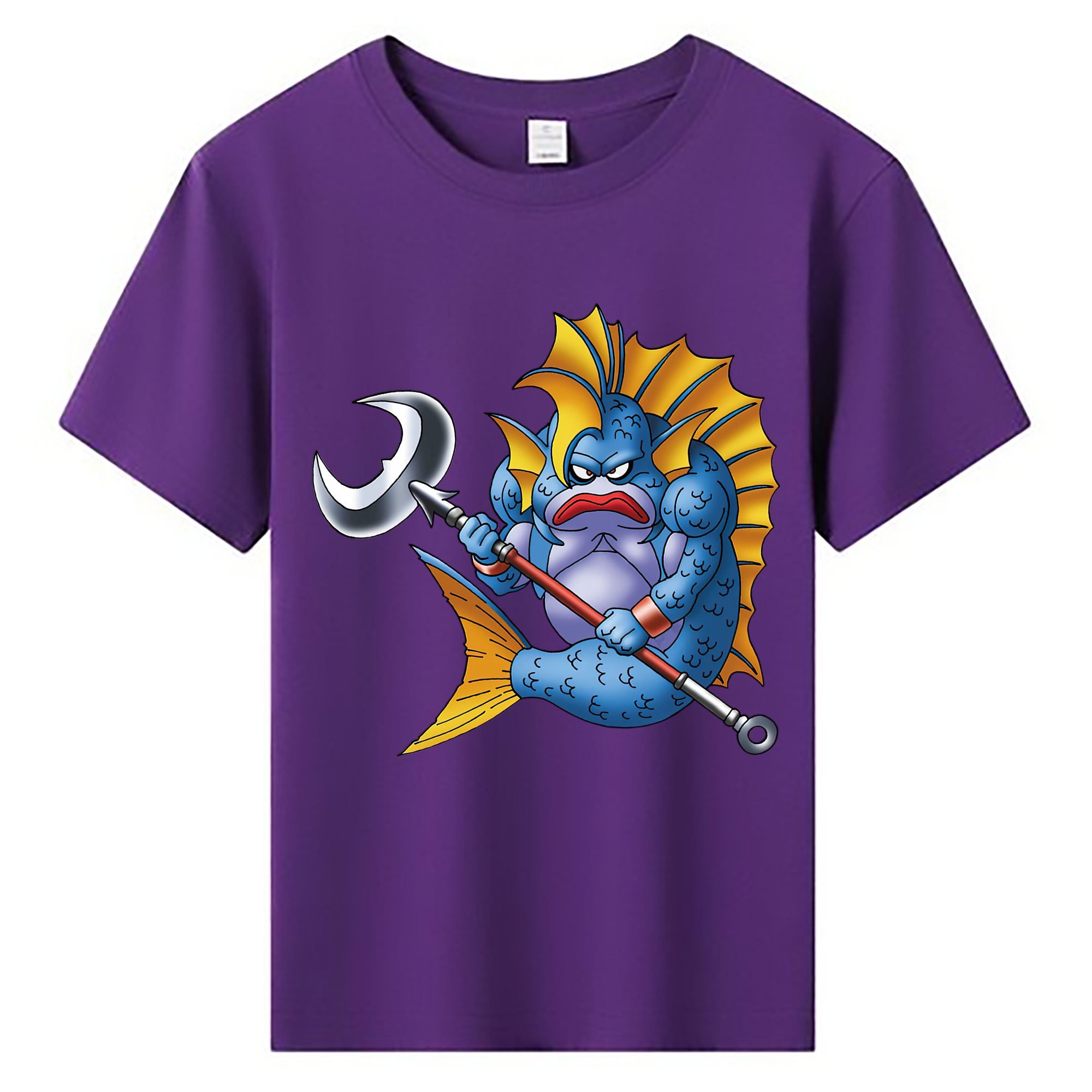 （画像用） ドラゴンクエスト Doragon Kuesuto Dragon Quest 綿100％キッズTシャツ（フロントプリント）