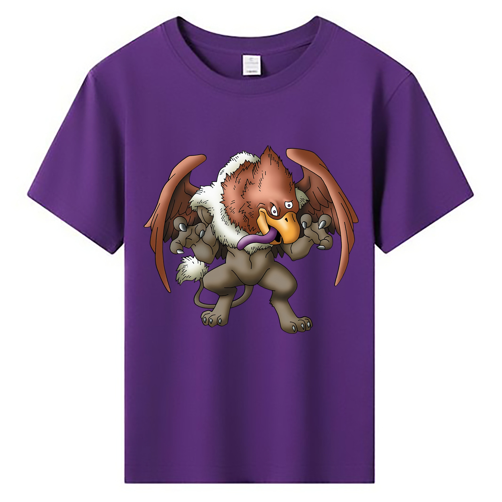 （画像用） ドラゴンクエスト Doragon Kuesuto Dragon Quest 綿100％キッズTシャツ（フロントプリント）