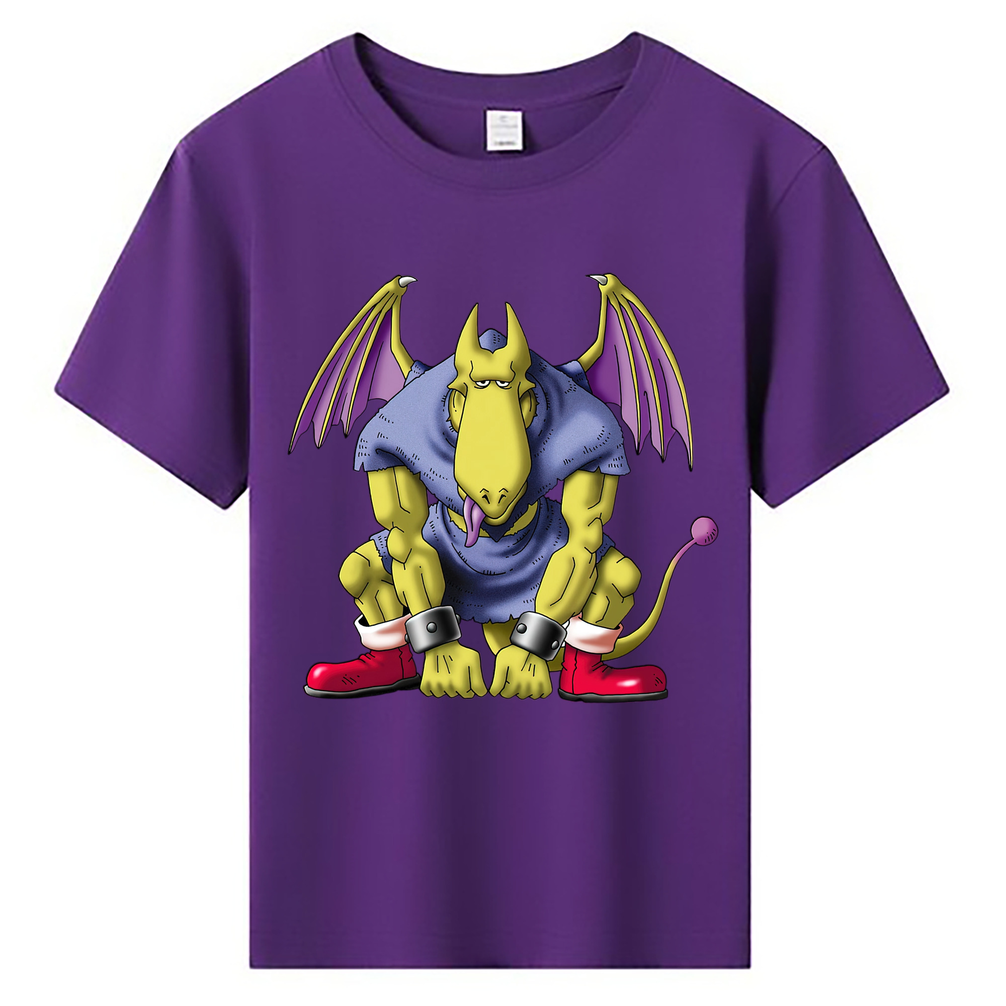 （画像用） ドラゴンクエスト Doragon Kuesuto Dragon Quest 綿100％キッズTシャツ（フロントプリント）
