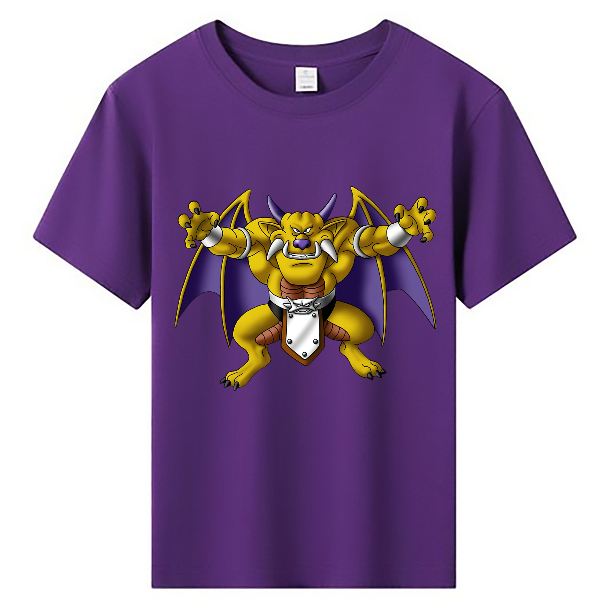 （画像用） ドラゴンクエスト Doragon Kuesuto Dragon Quest 綿100％キッズTシャツ（フロントプリント）