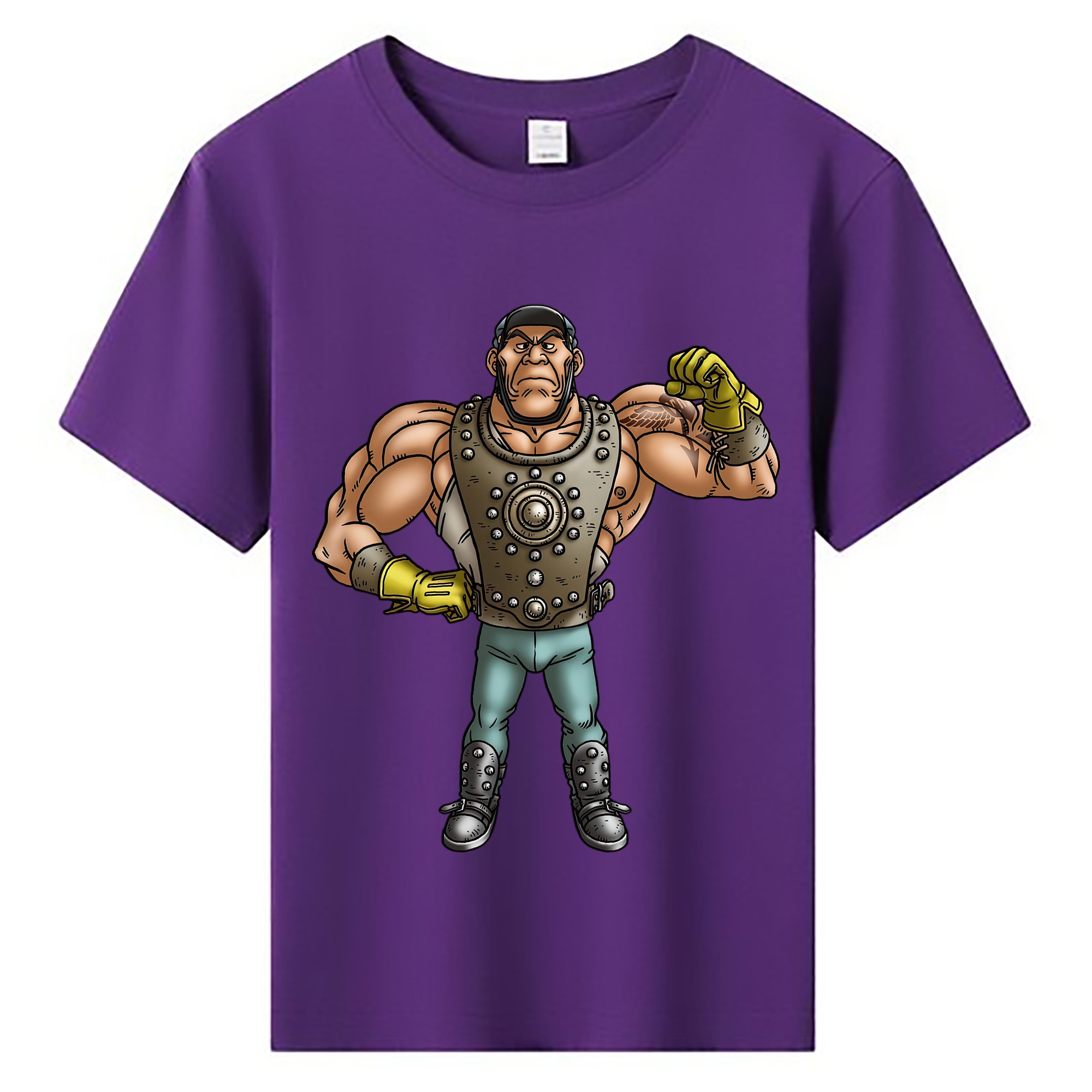 （画像用） ドラゴンクエスト Doragon Kuesuto Dragon Quest 綿100％キッズTシャツ（フロントプリント）