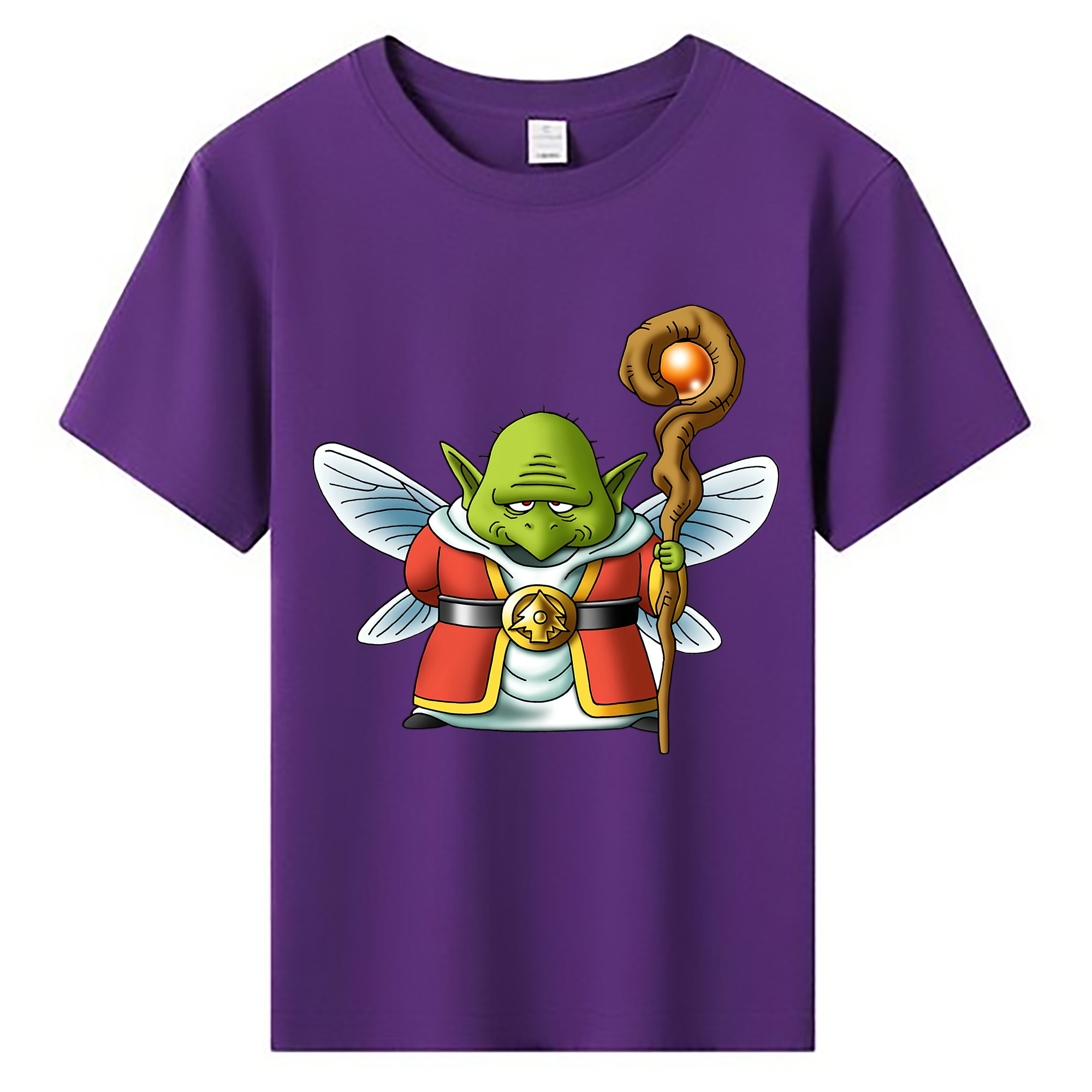 （画像用） ドラゴンクエスト Doragon Kuesuto Dragon Quest 綿100％キッズTシャツ（フロントプリント）