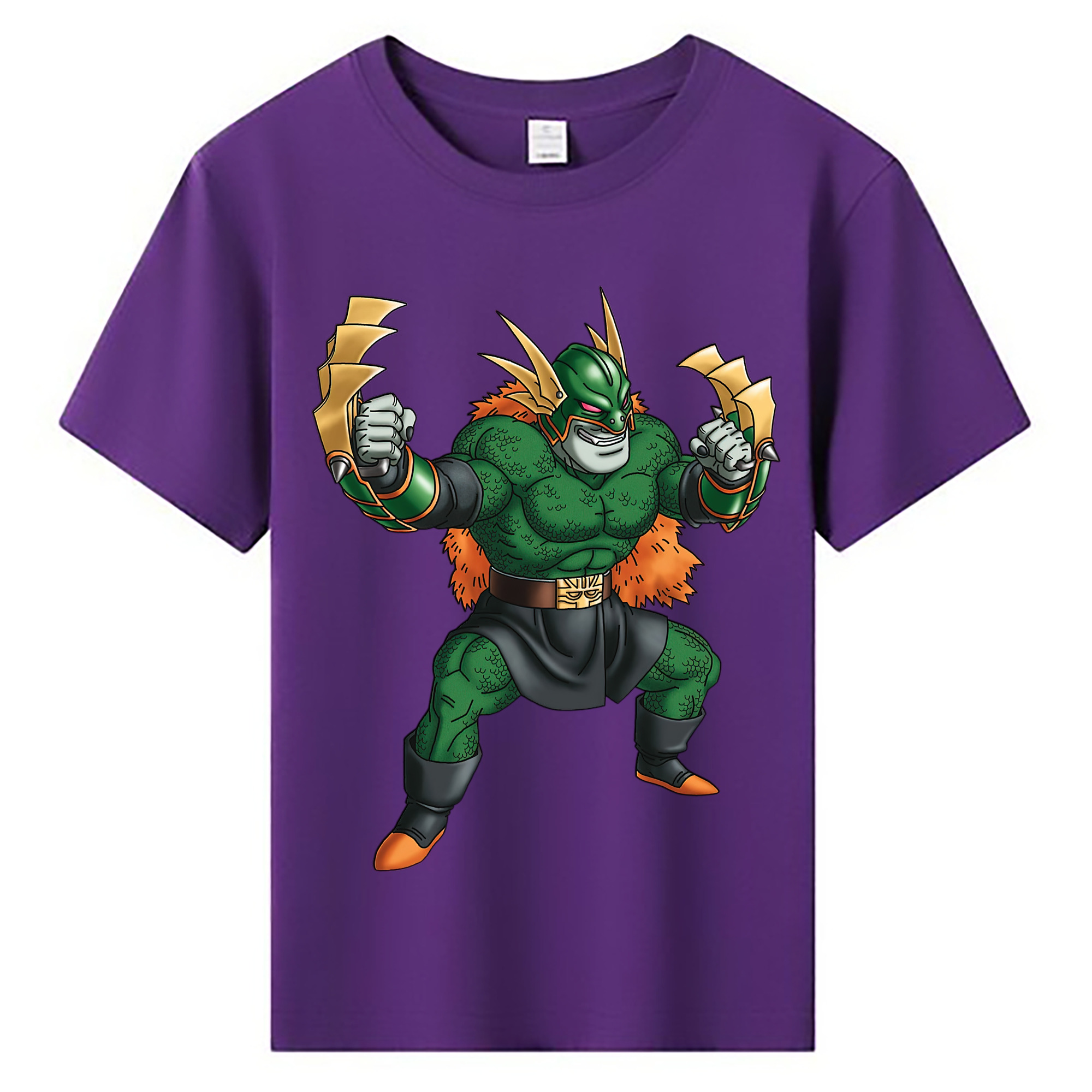 （画像用） ドラゴンクエスト Doragon Kuesuto Dragon Quest 綿100％キッズTシャツ（フロントプリント）