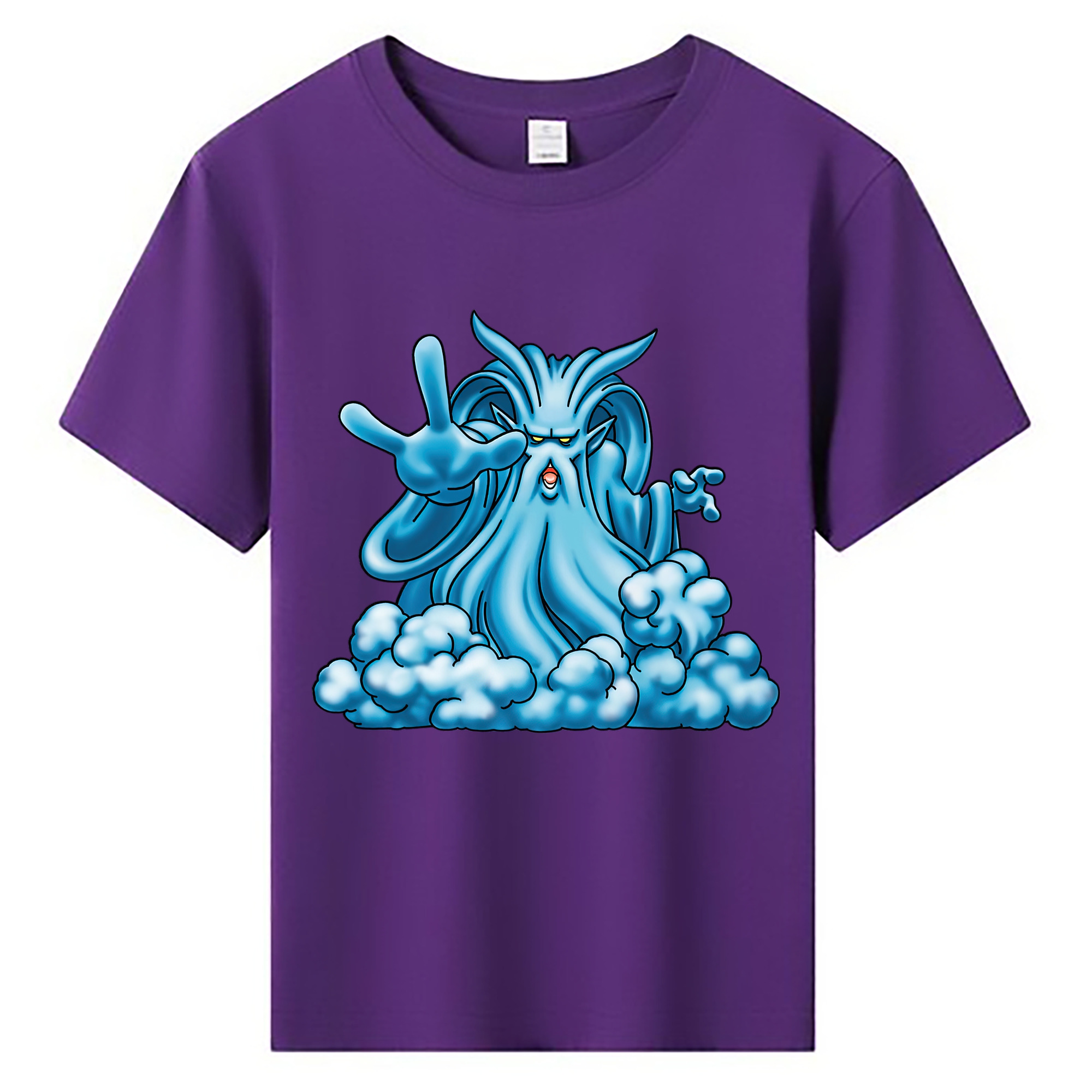 （画像用） ドラゴンクエスト Doragon Kuesuto Dragon Quest 綿100％キッズTシャツ（フロントプリント）