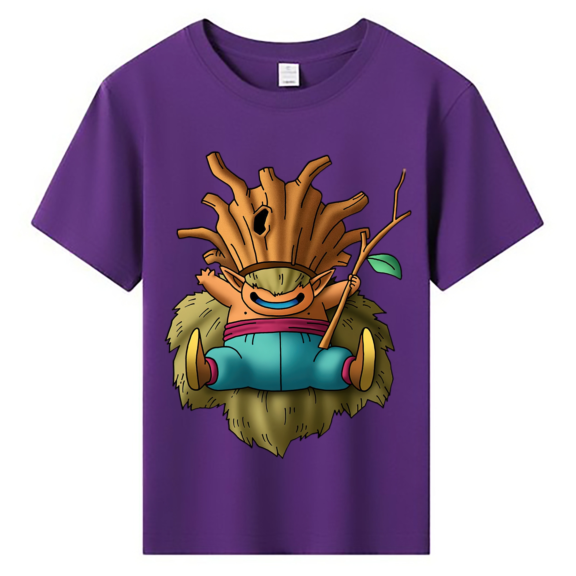 （画像用） ドラゴンクエスト Doragon Kuesuto Dragon Quest 綿100％キッズTシャツ（フロントプリント）