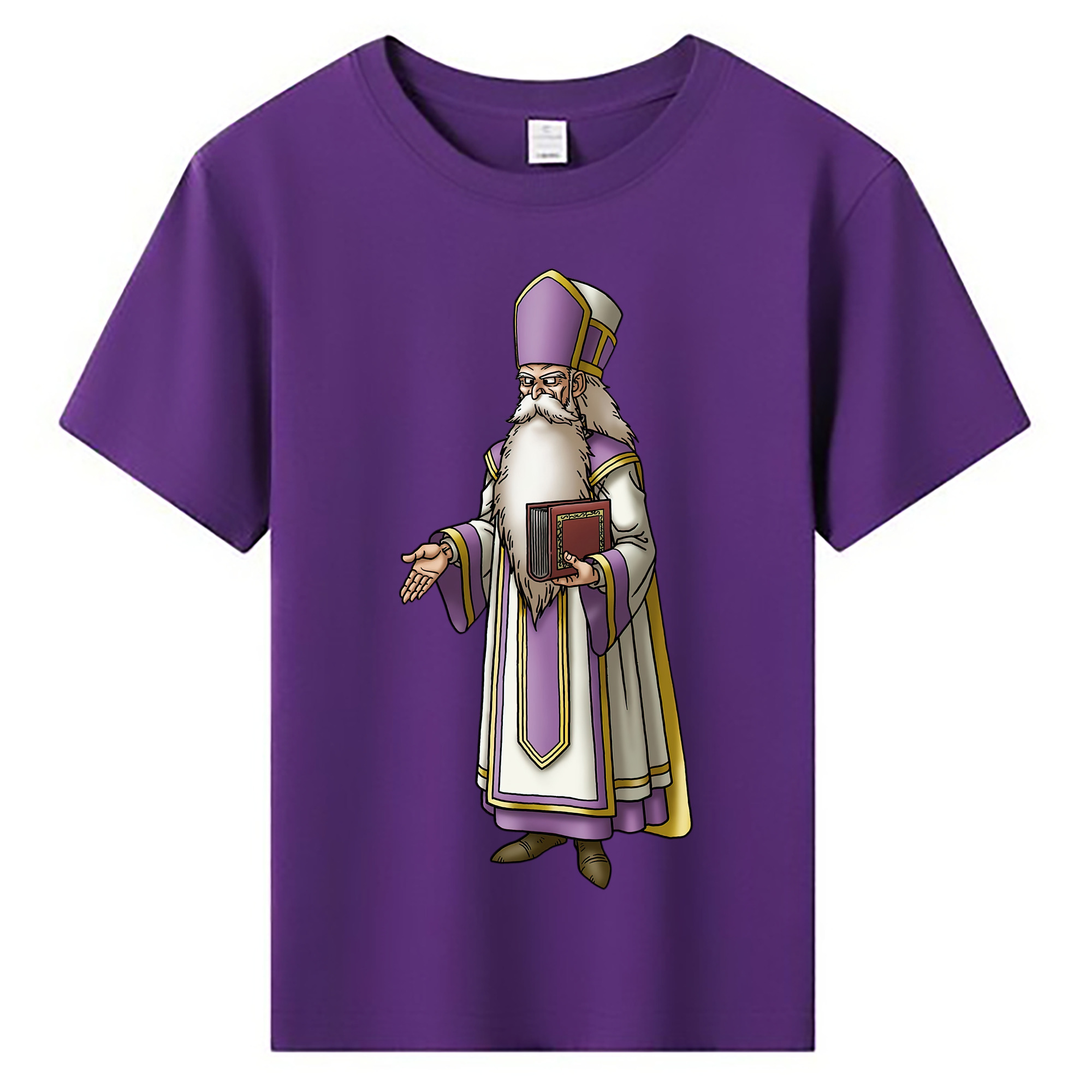 （画像用） ドラゴンクエスト Doragon Kuesuto Dragon Quest 綿100％キッズTシャツ（フロントプリント）